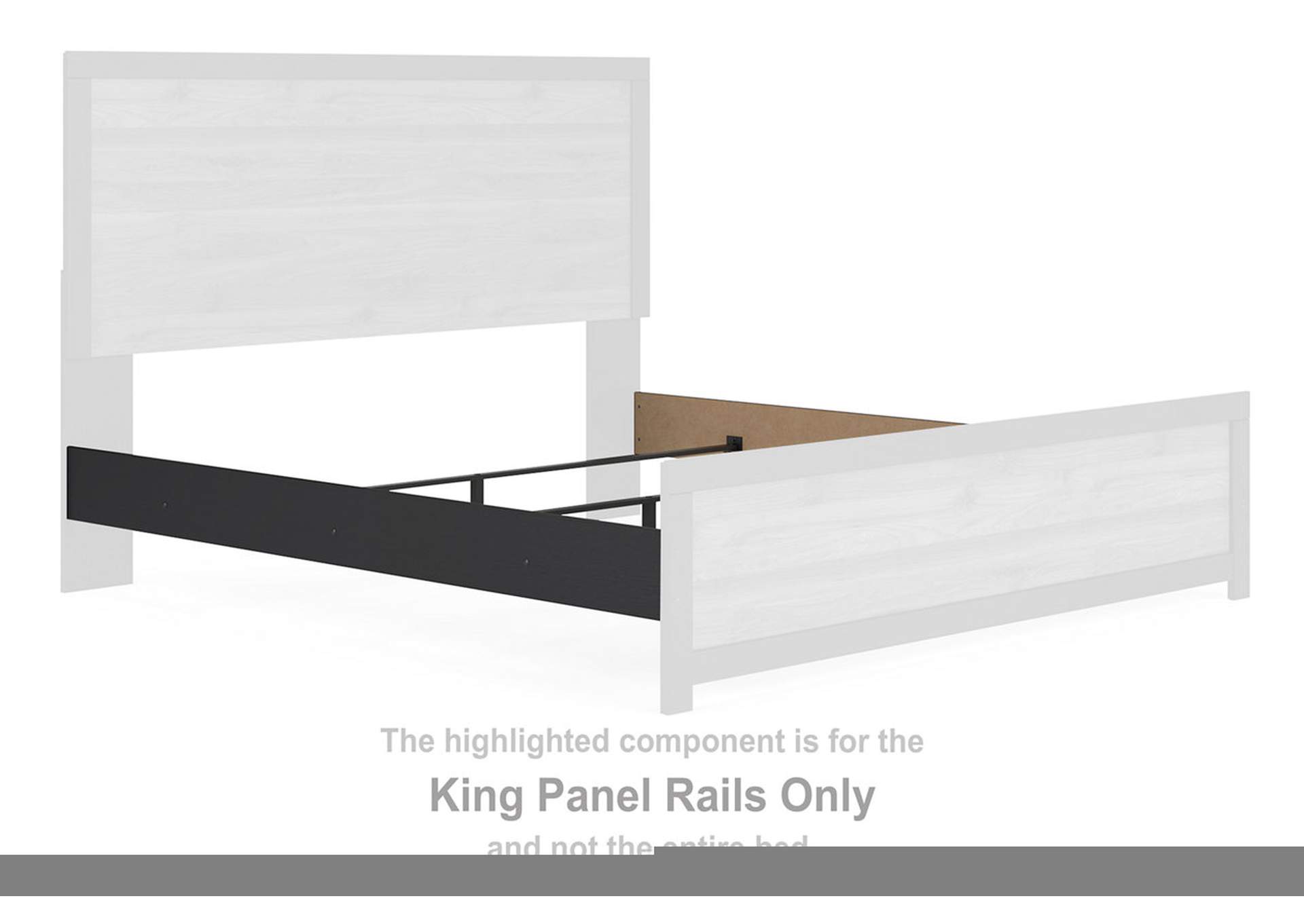 Vertani King Panel Bed
