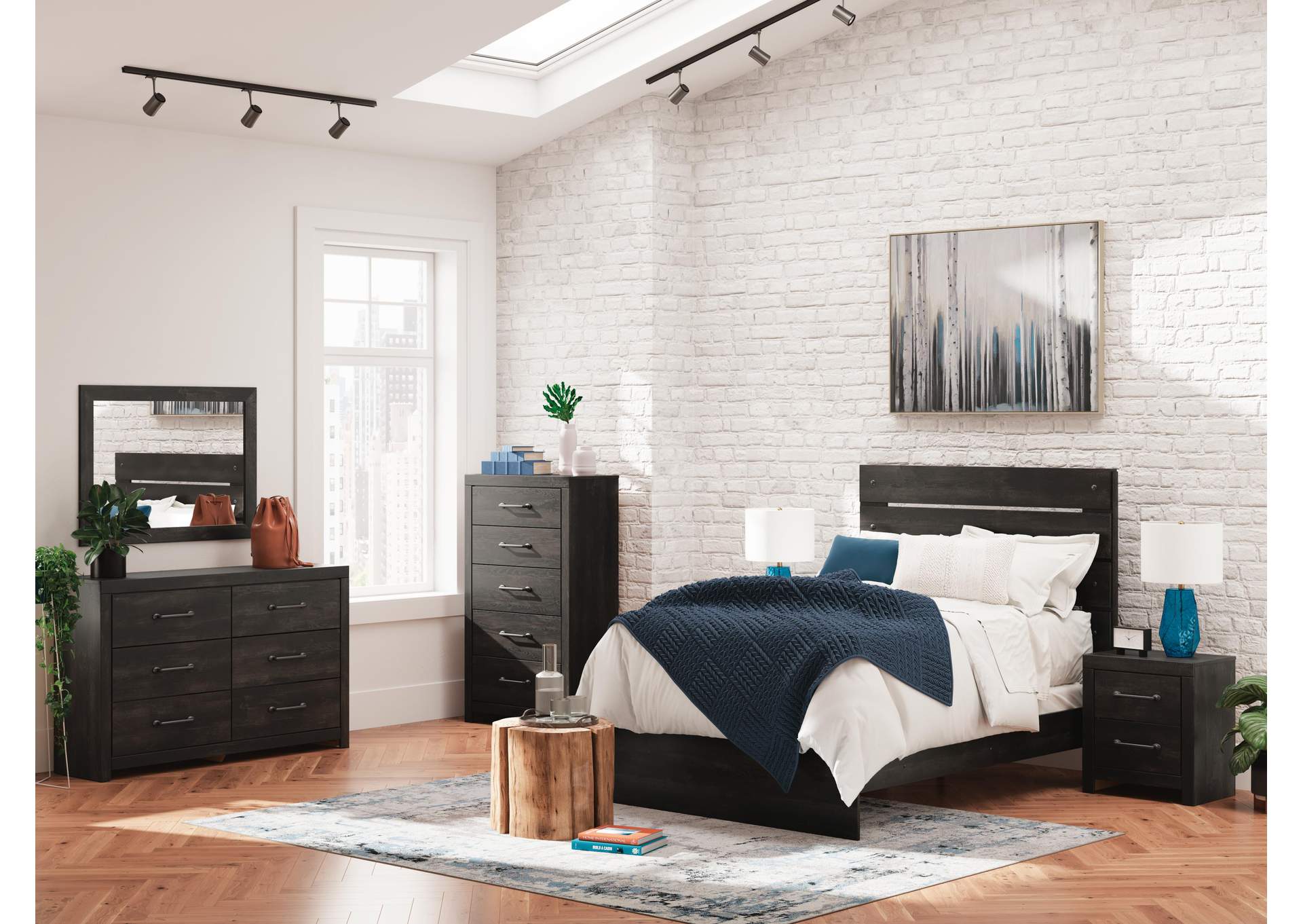 Hollivern Full Panel Bed image 11