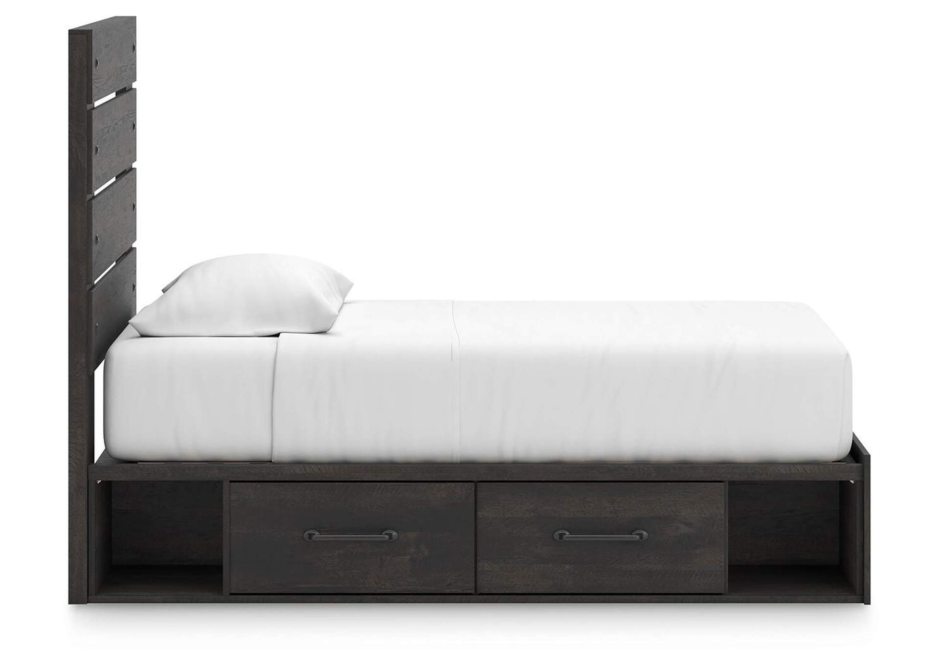 Delmorta Twin Panel Bed with Storage, Dresser, Mirror and Nightstand image 217
