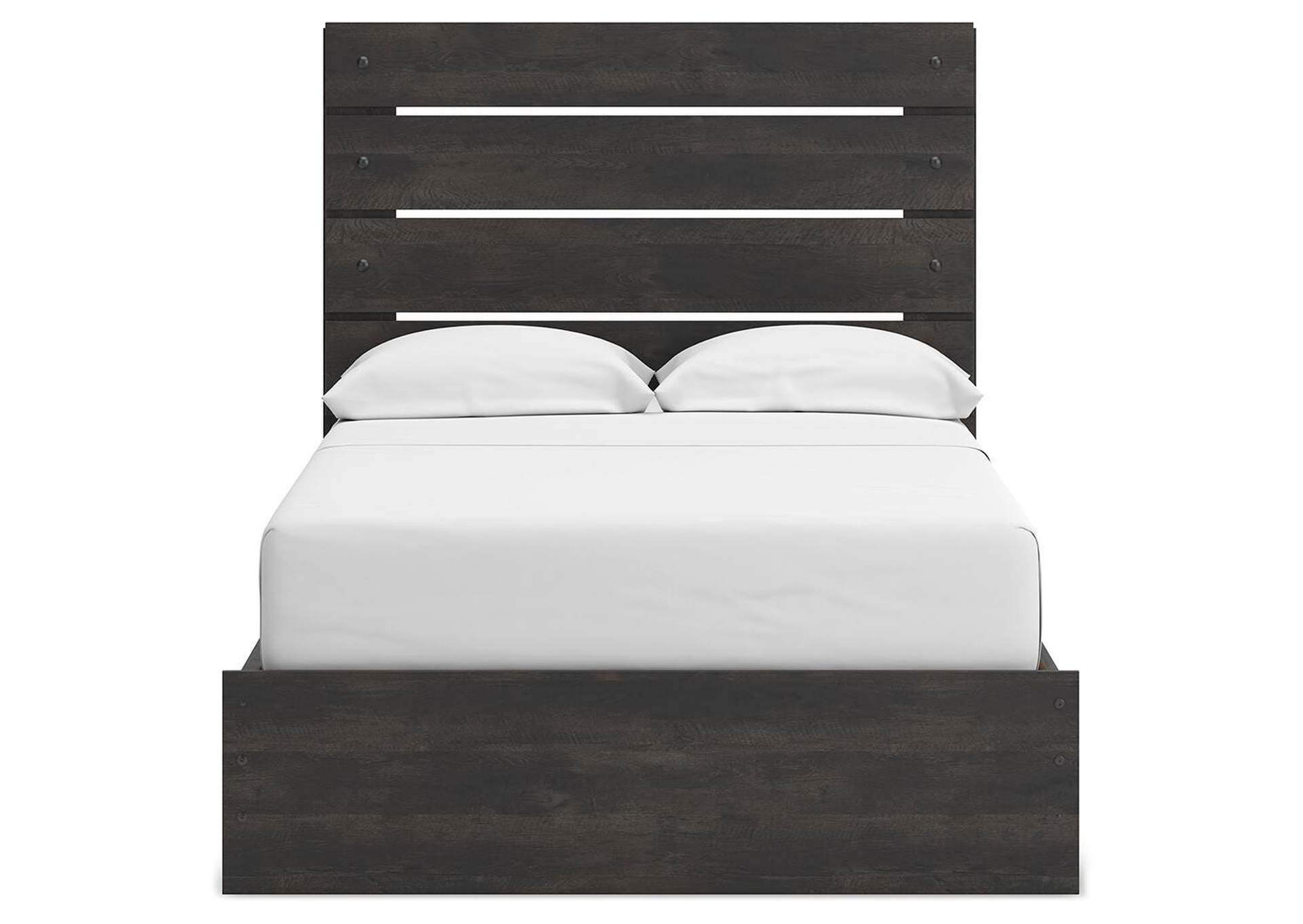 Hollivern Full Panel Bed with Storage image 8