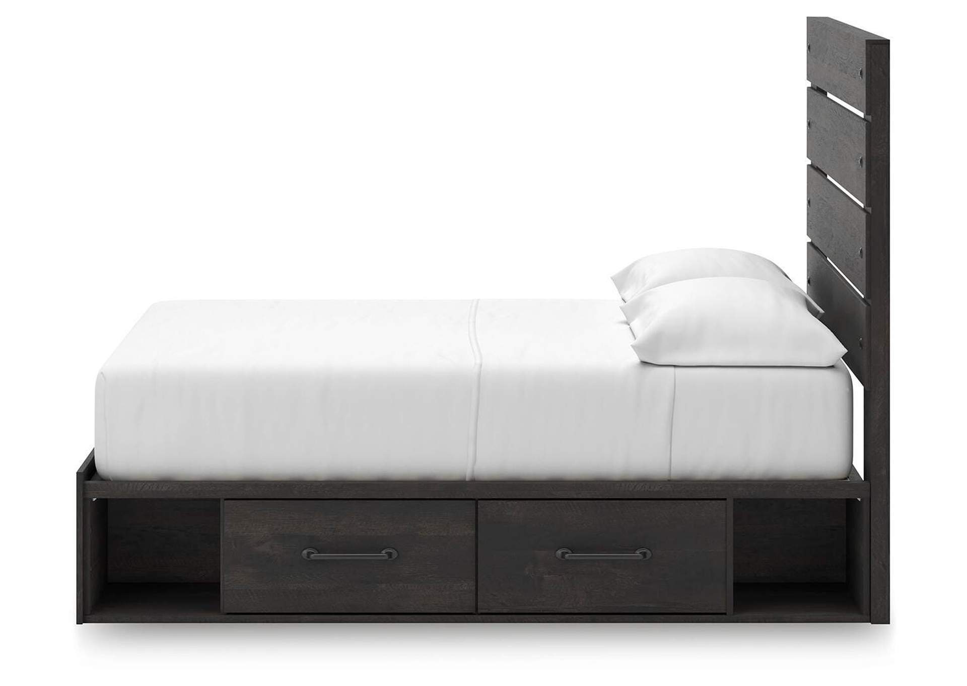 Hollivern Full Panel Bed with Storage image 10