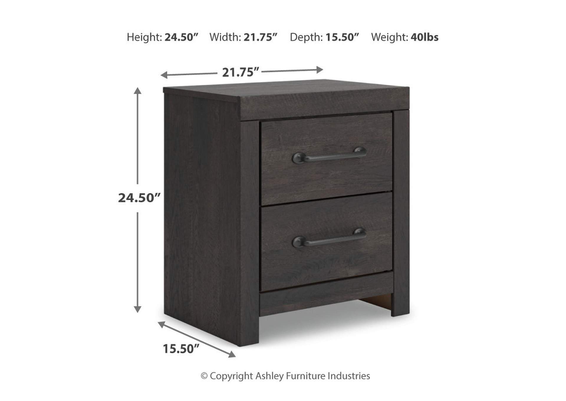 Delmorta Twin Panel Storage Bed with Mirrored Dresser, Chest and Nightstand