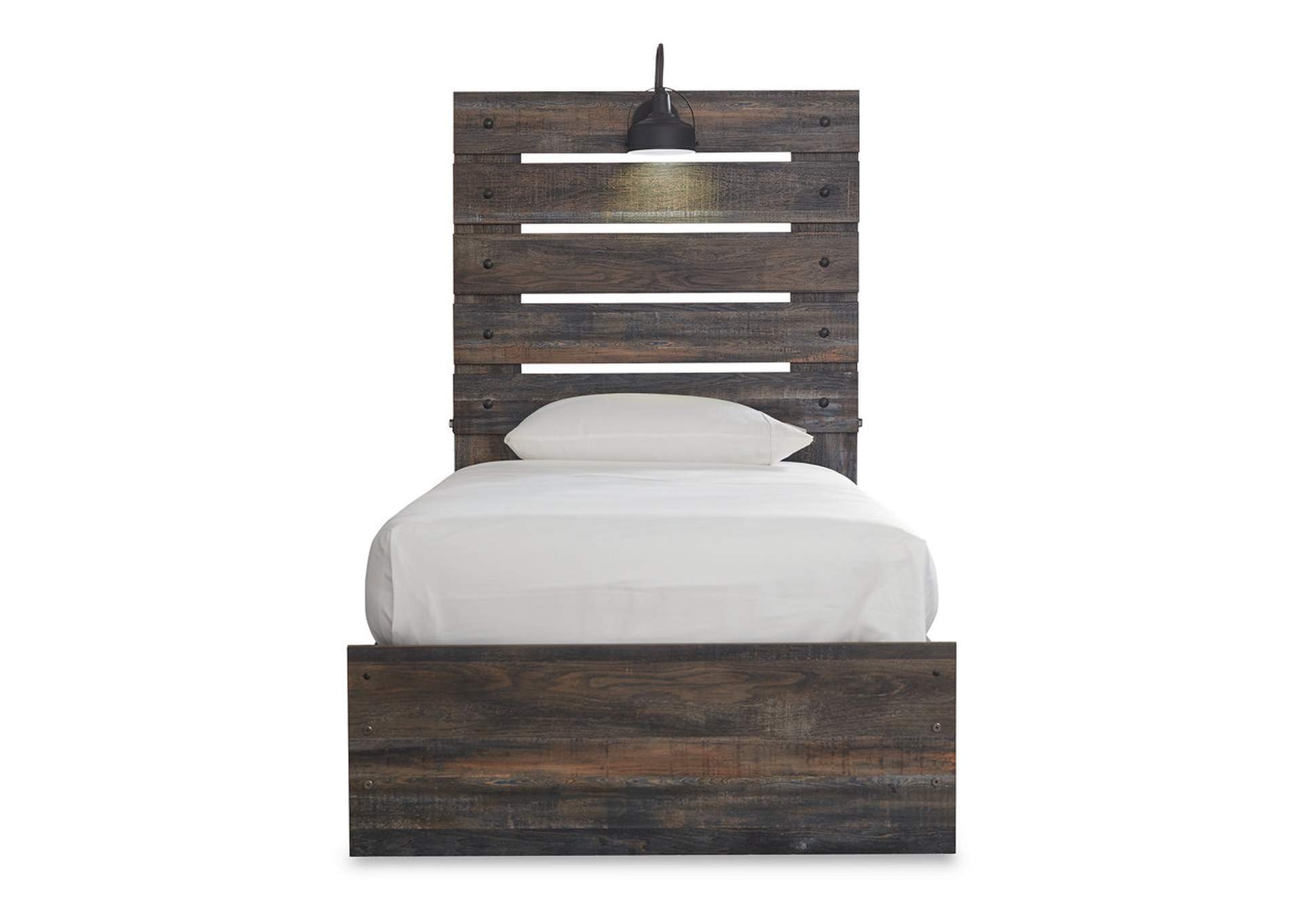 Drystan Twin Panel Bed with 2 Storage Drawers image 5