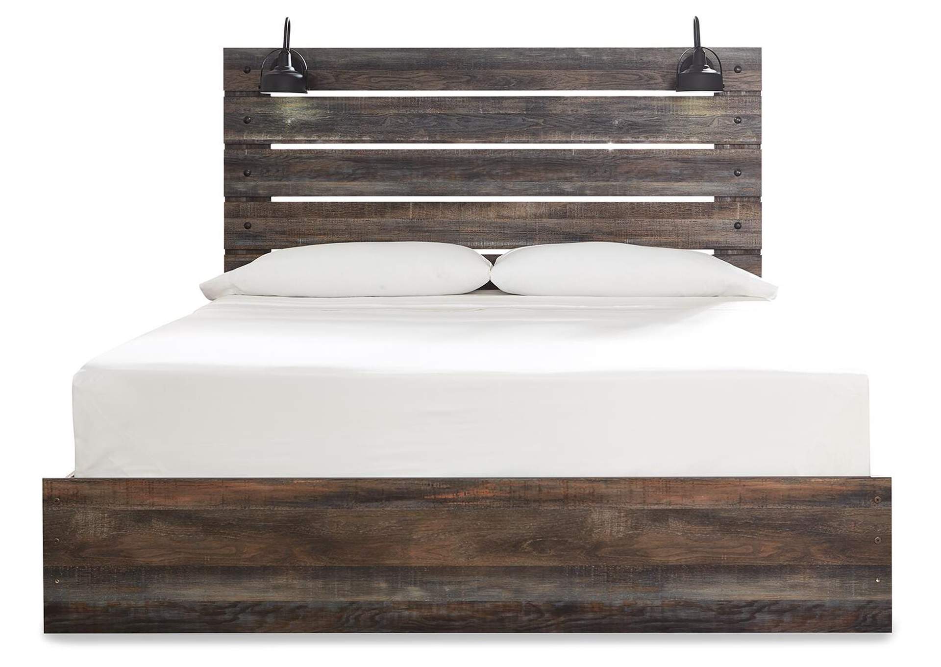Drystan King Panel Bed with Chest and Nightstand image 4