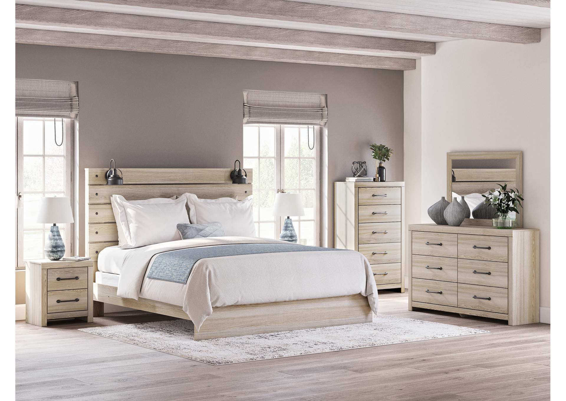 Senbry King Panel Bed image 12