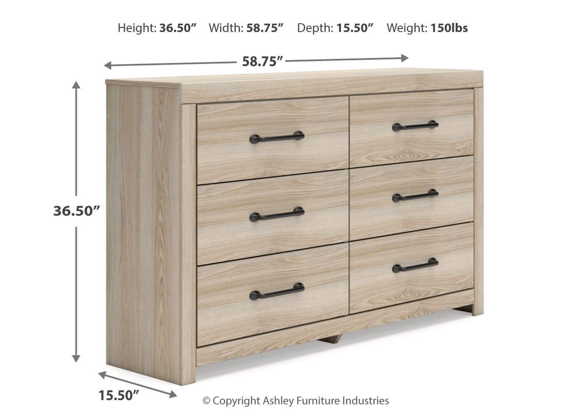 Senbry Queen Panel Headboard and Dresser image 5