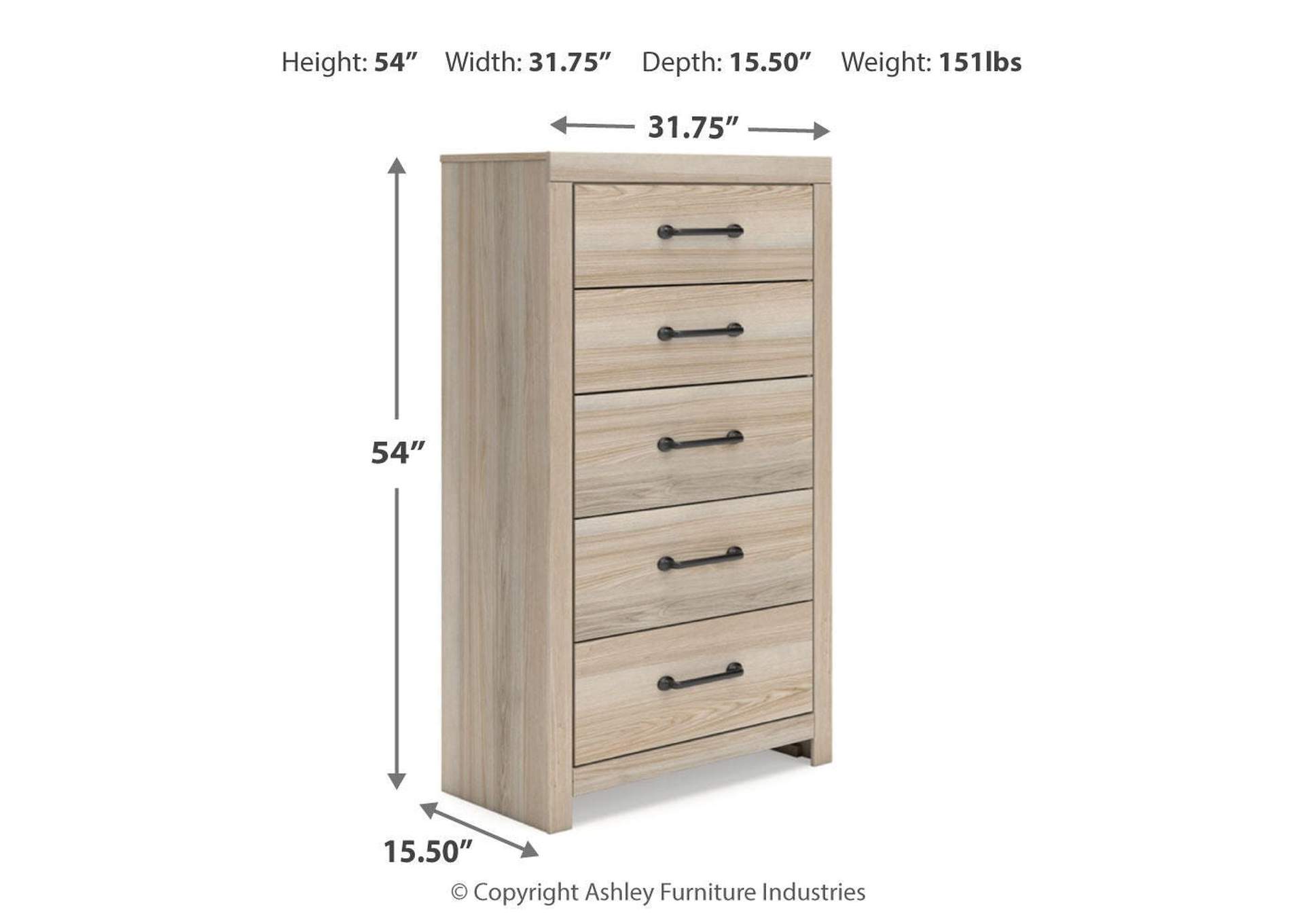 Senbry King Panel Bed with Mirrored Dresser and Chest image 26