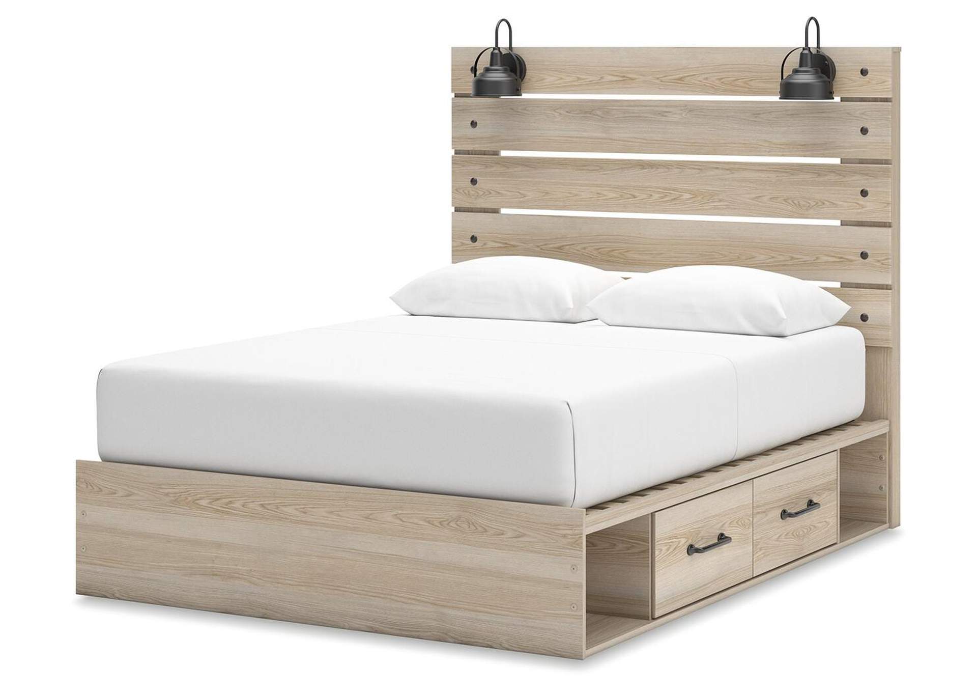 Senbry Queen Panel Bed with Storage image 9