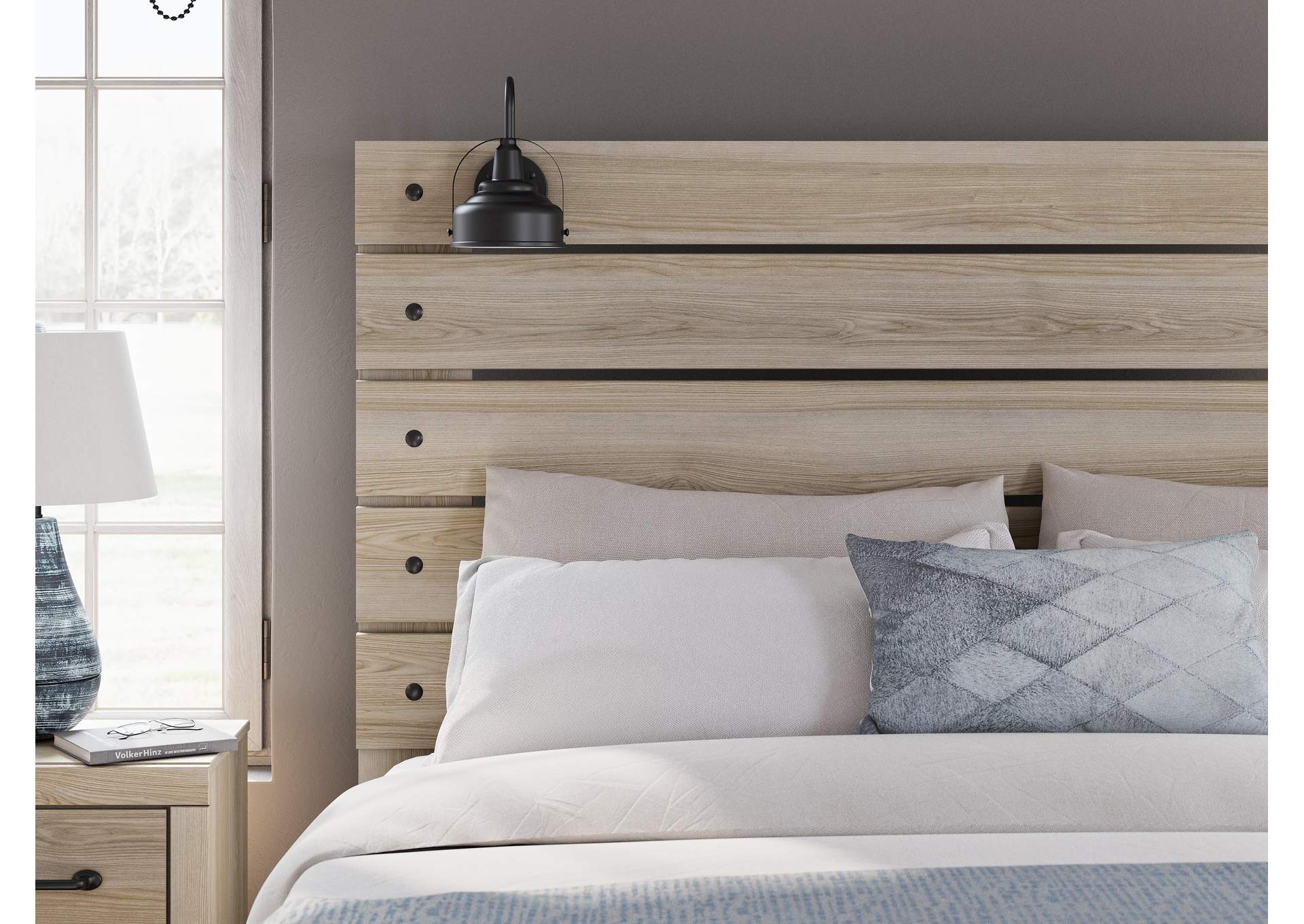 Senbry King Panel Headboard, Dresser and Mirror image 6