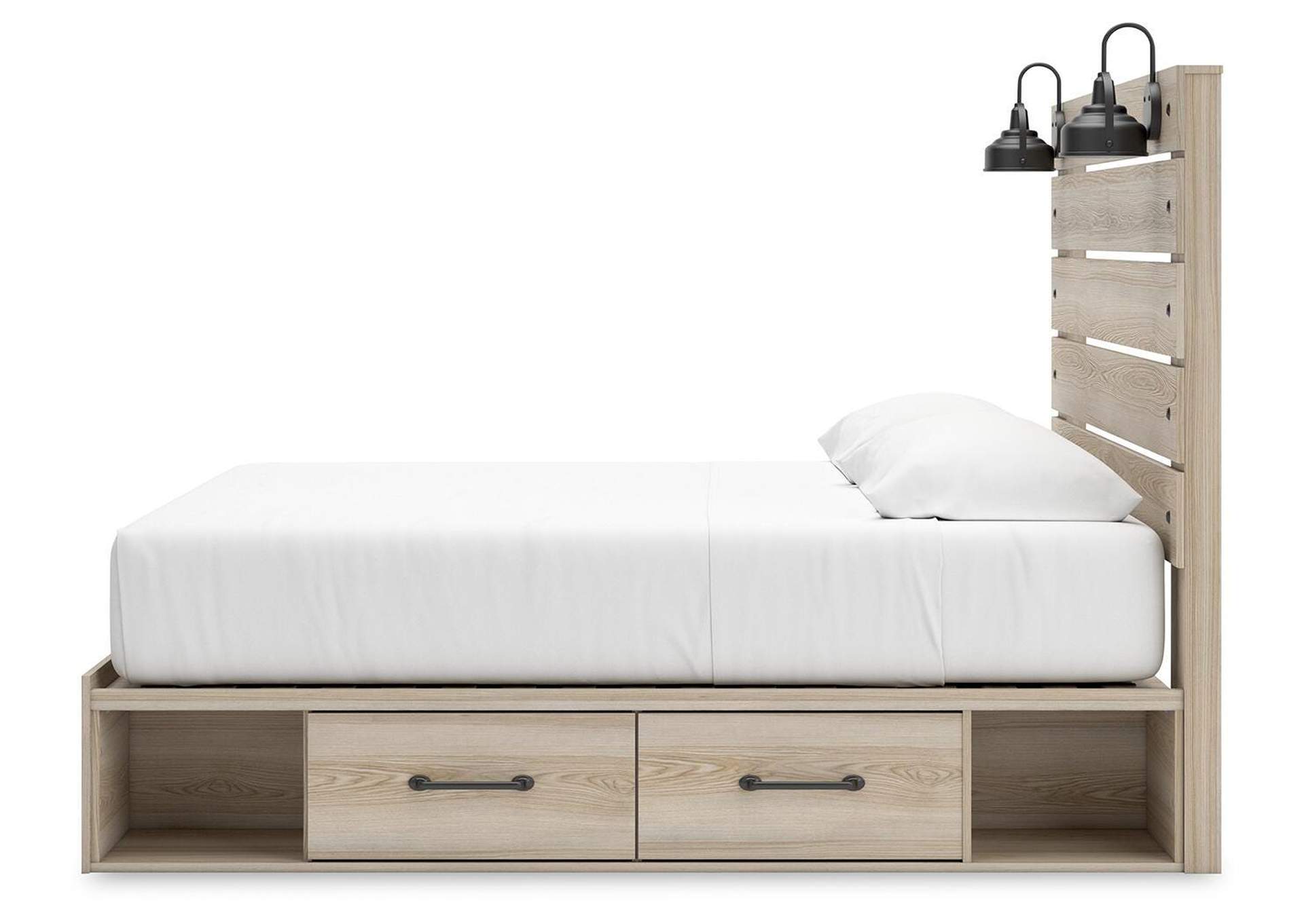 Senbry King Panel Bed with Storage image 13