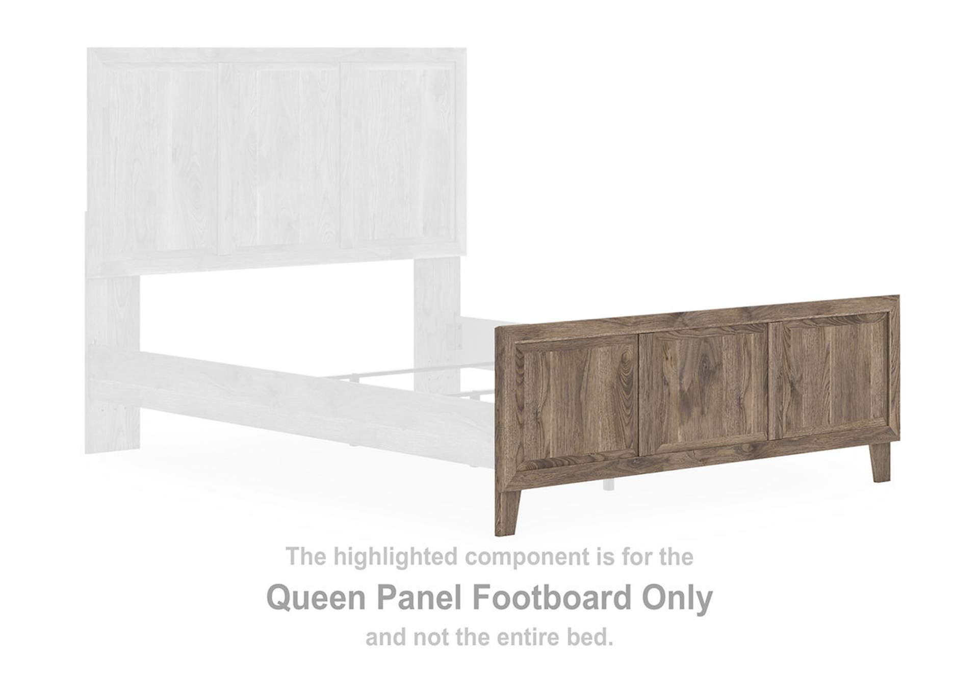 Rusticott Queen Panel Bed image 8