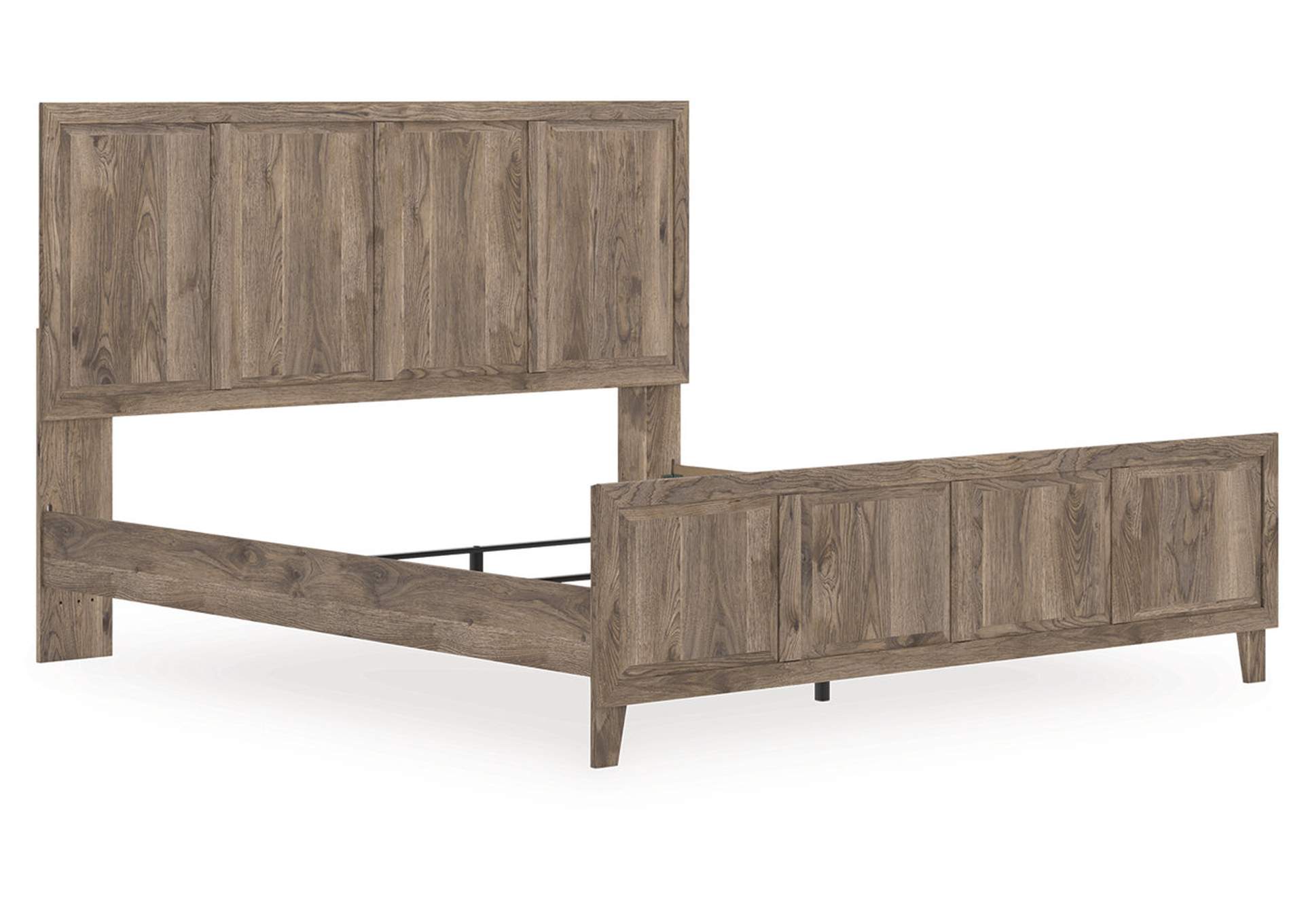 Rusticott King Panel Bed image 2