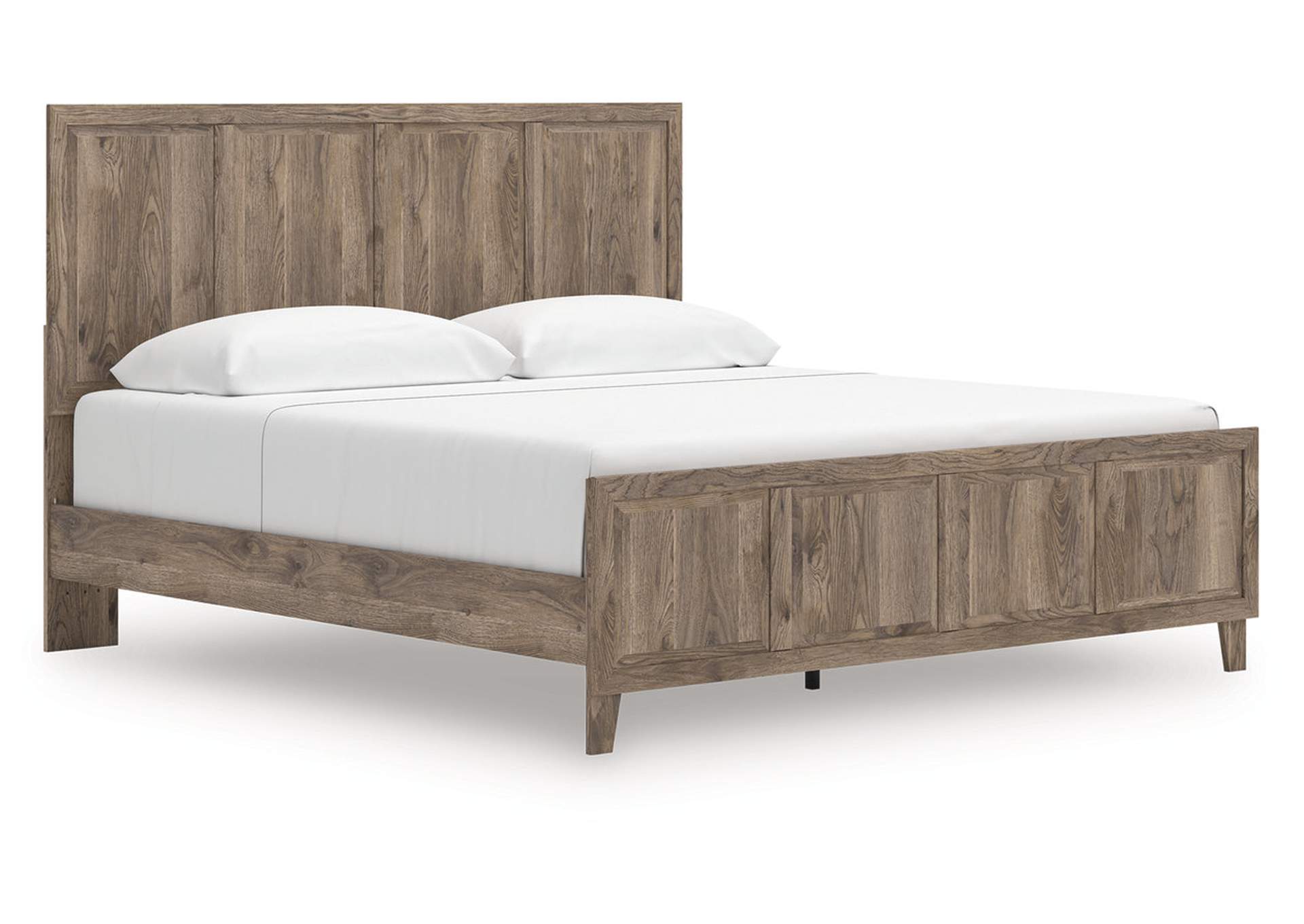 Rusticott King Panel Bed image 1