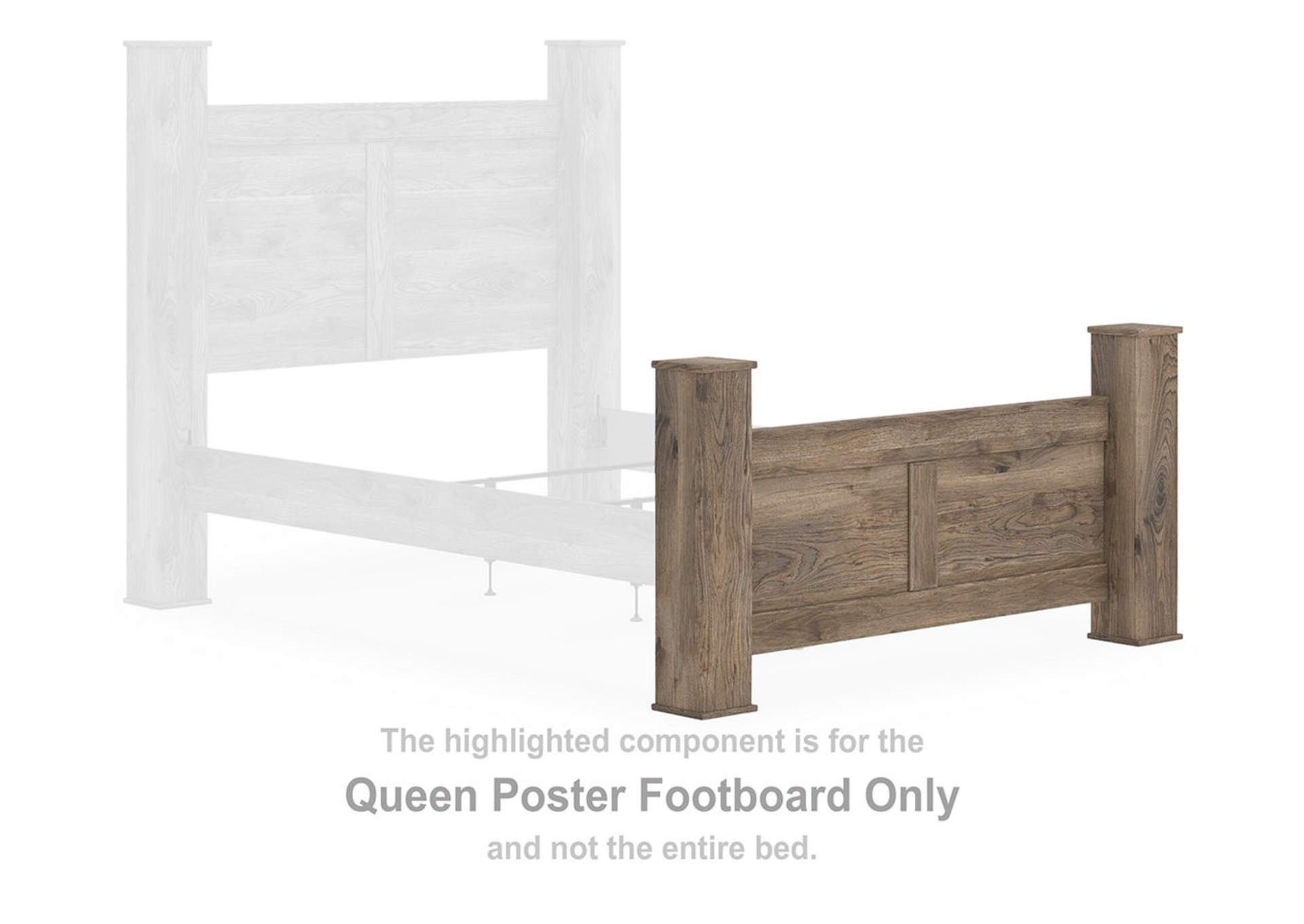 Rusticott Queen Poster Bed image 9