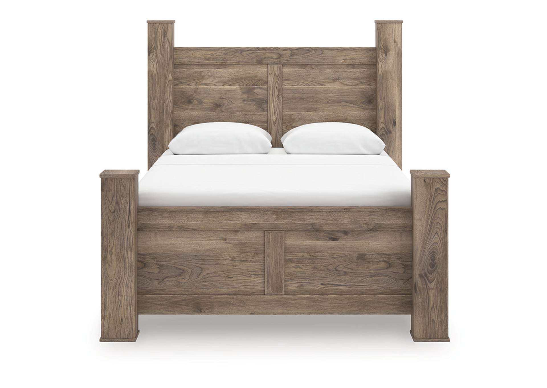 Rusticott Queen Poster Bed image 3