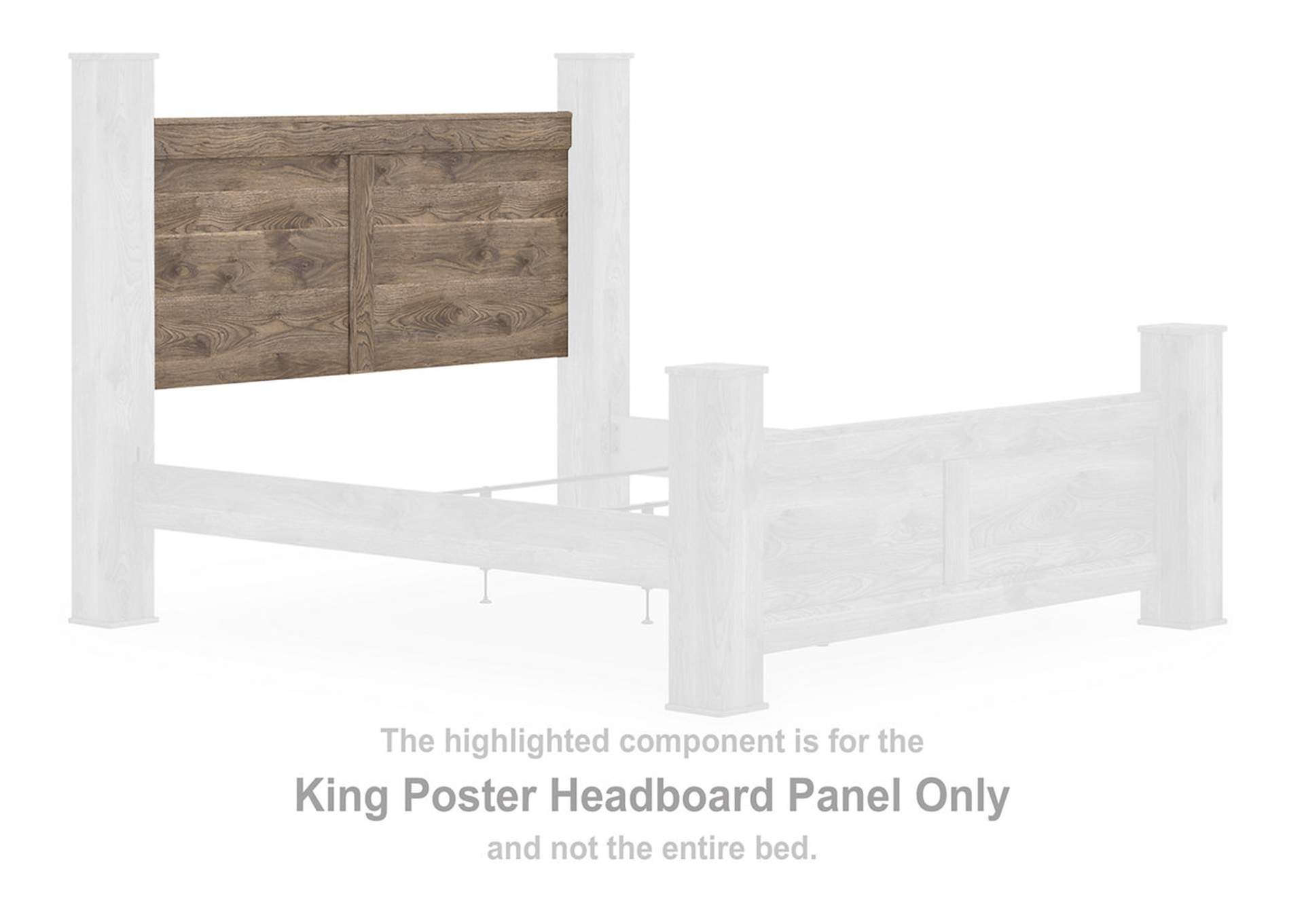 Rusticott King Poster Bed image 10