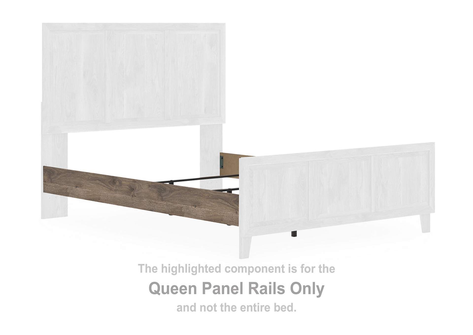 Rusticott Queen Panel Bed image 8