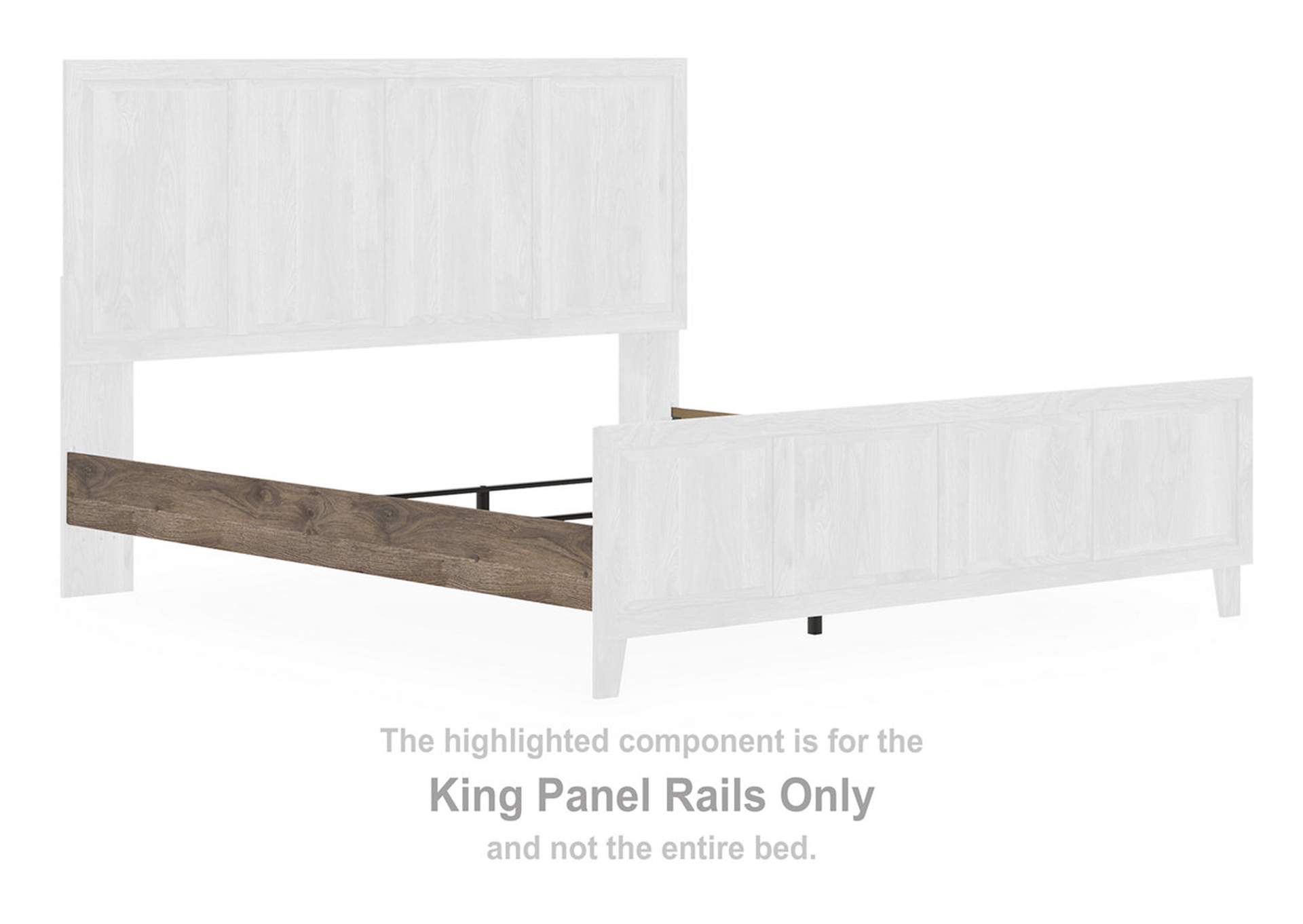 Rusticott King Panel Bed image 10