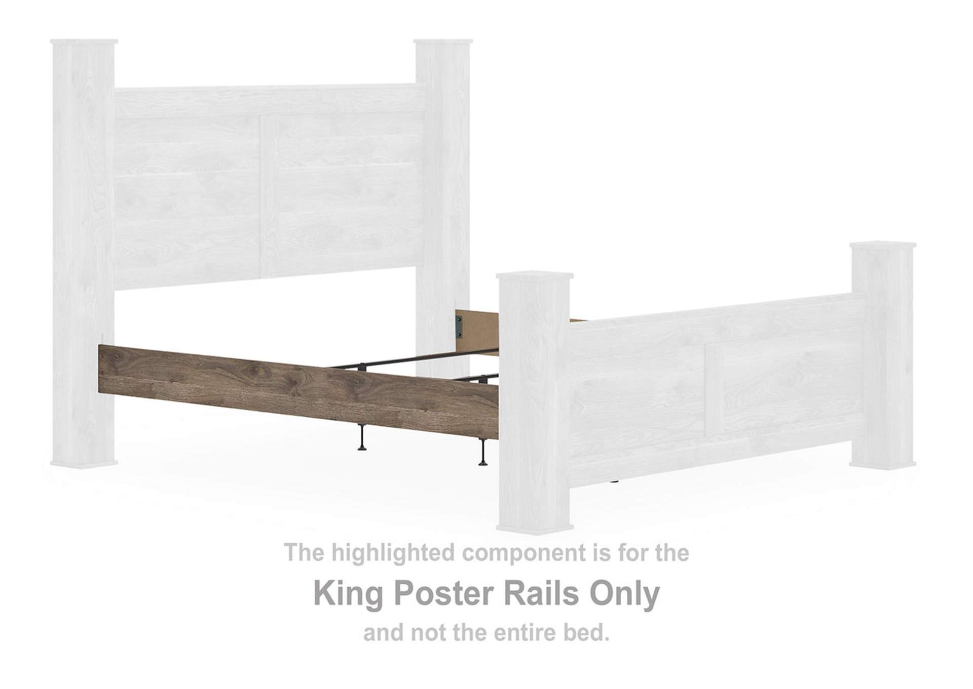 Rusticott King Poster Bed image 11