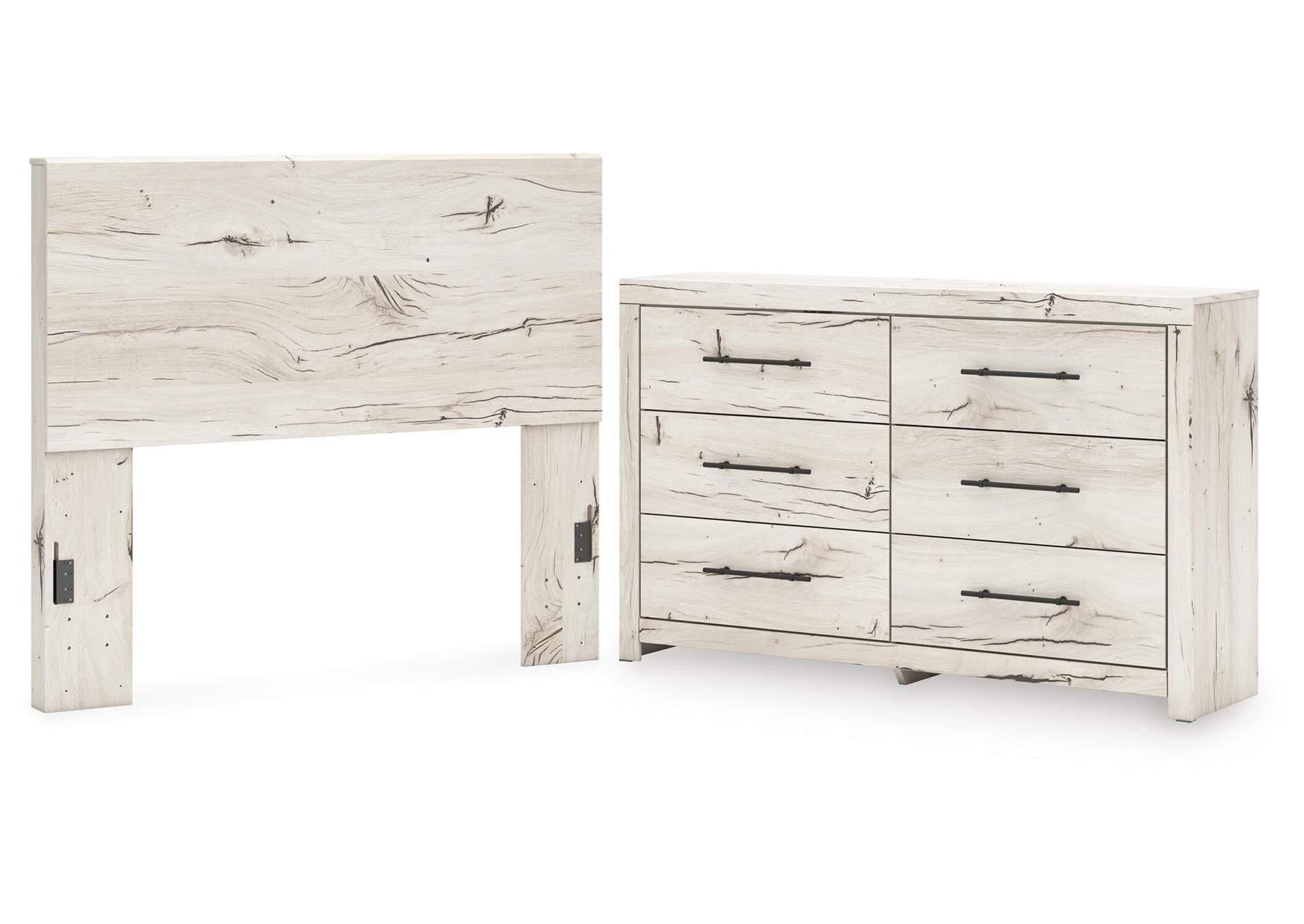 Lawroy Full Panel Headboard and Dresser image 1