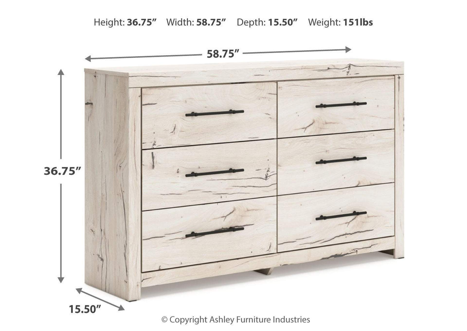 Lawroy Full Panel Bed, Dresser and 2 Nightstands image 25