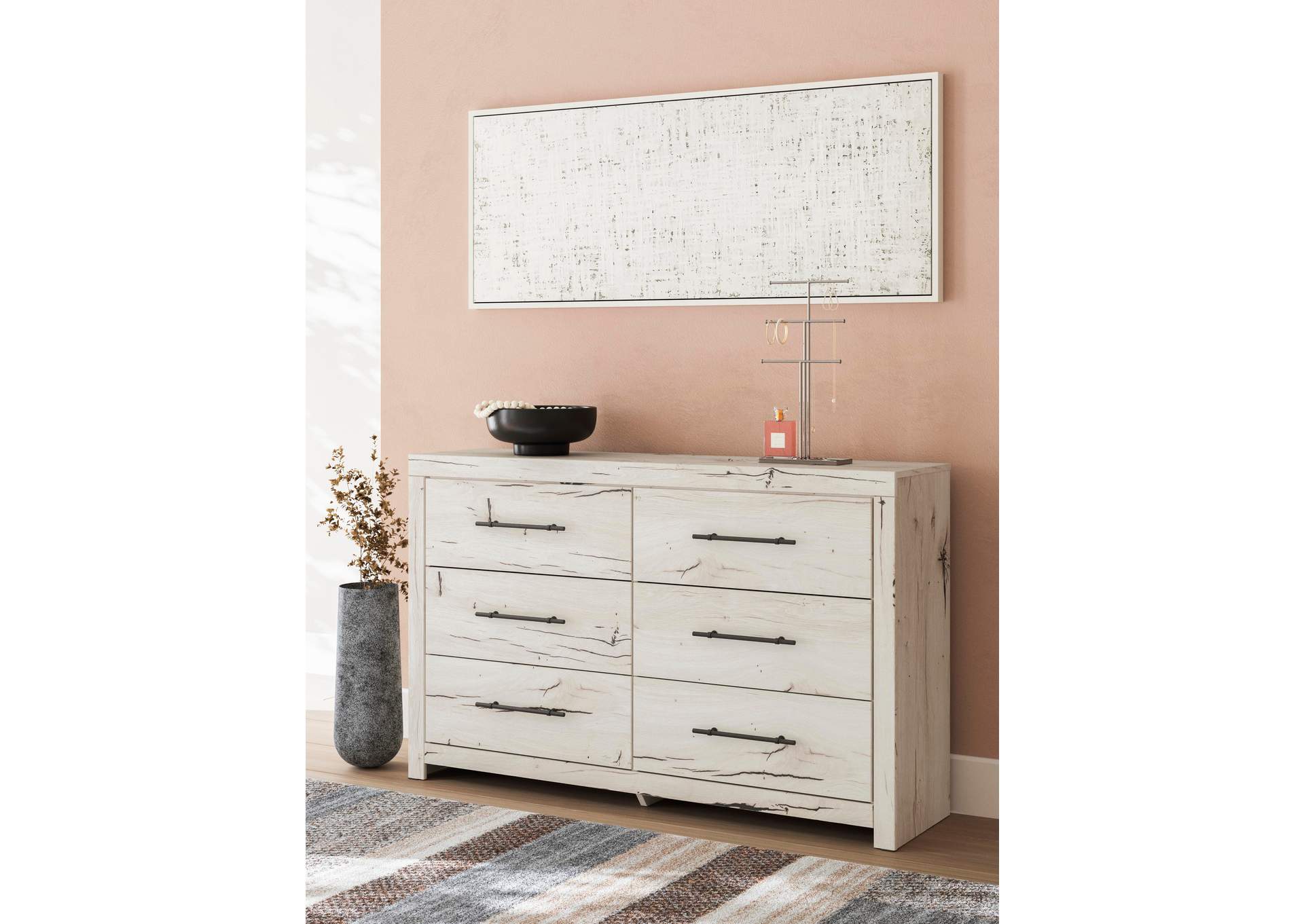 Lawroy Full Panel Bed, Dresser and 2 Nightstands image 7