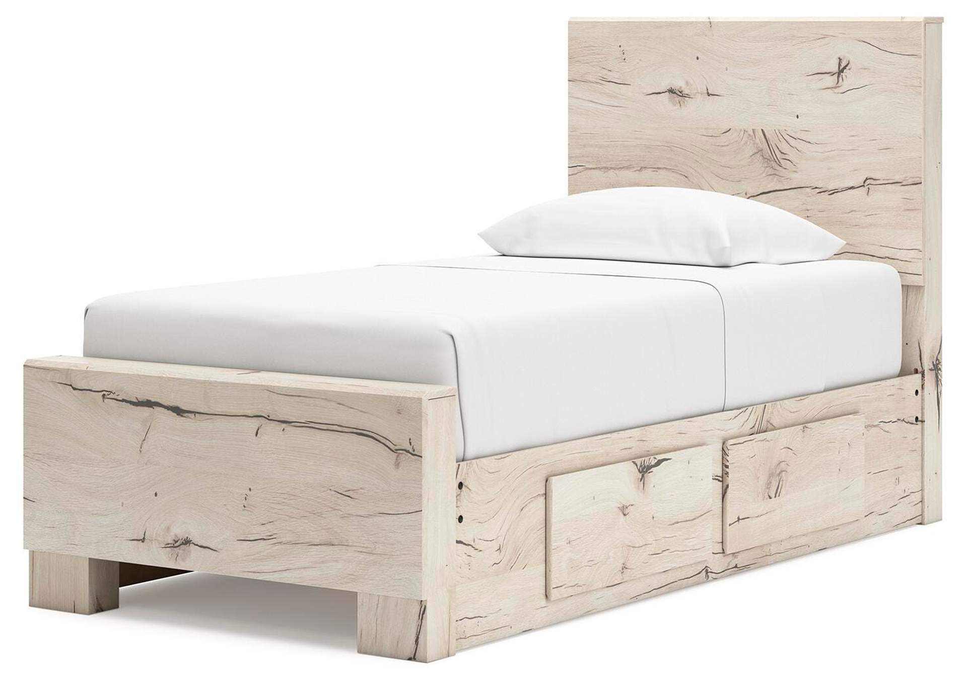 Lawroy Twin Panel Bed with Storage, Dresser, Mirror and Nightstand image 9