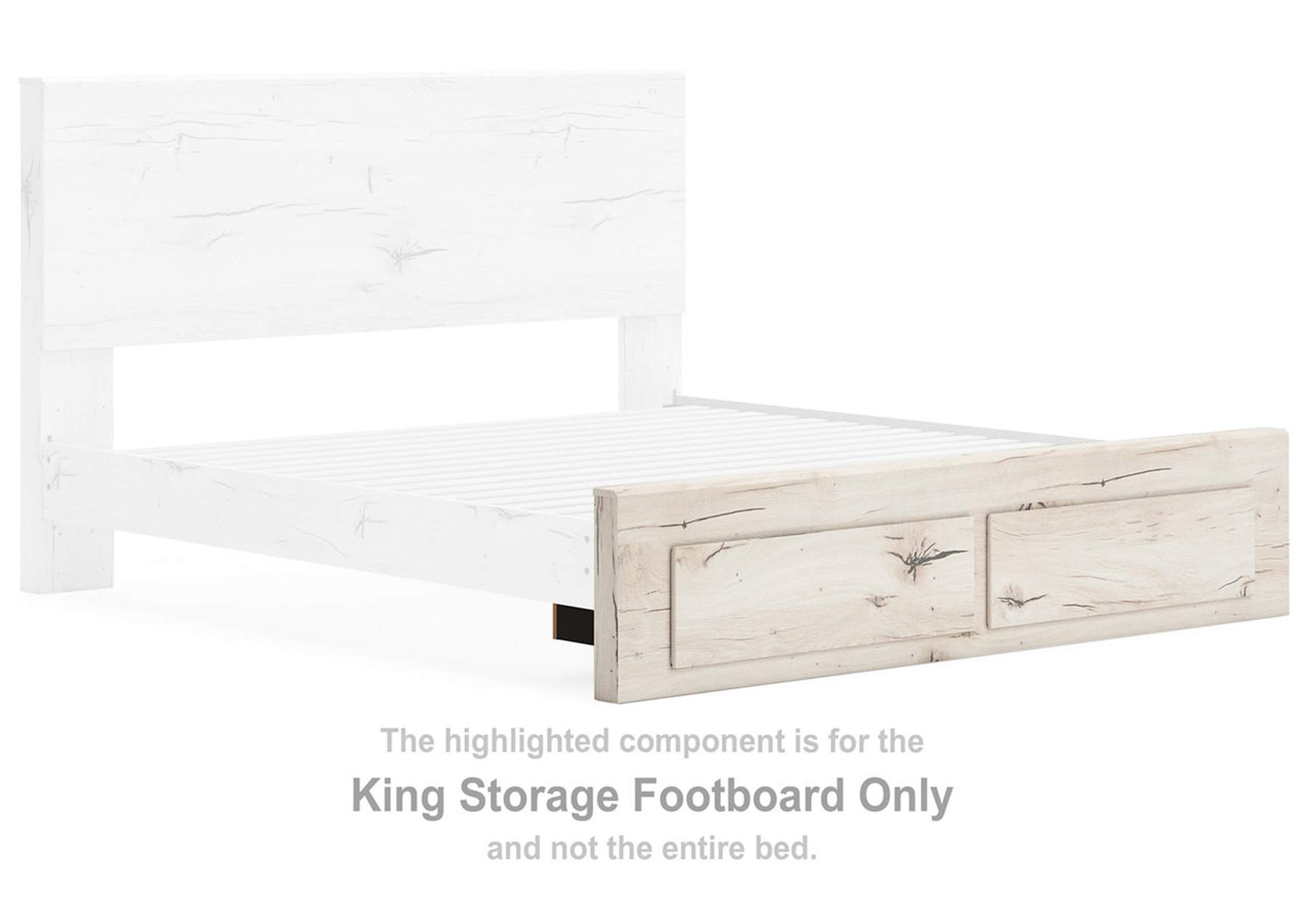 Lawroy King Panel Storage Bed