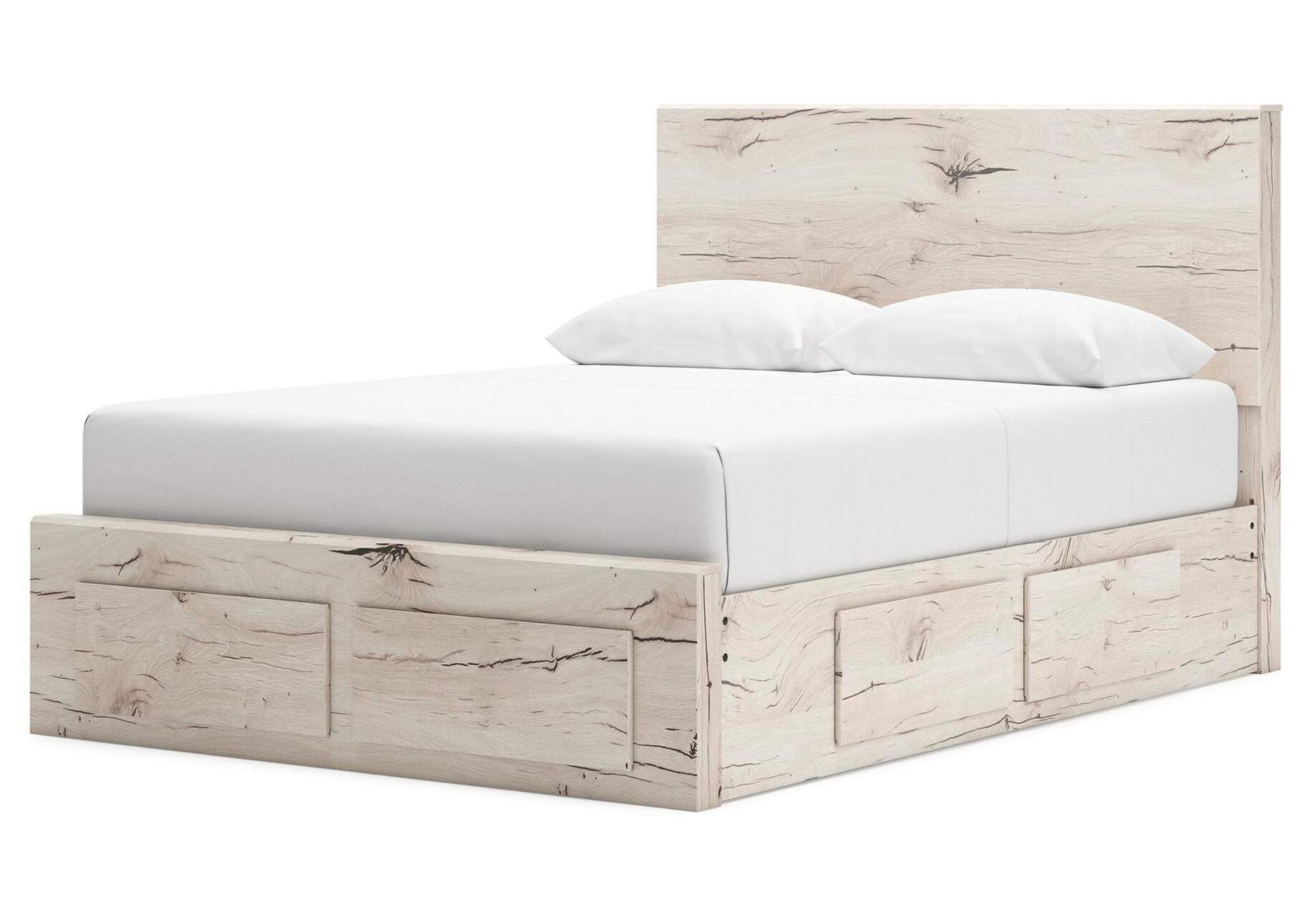 Lawroy Queen Panel Storage Bed, Dresser, Mirror, Chest and Nightstand image 8