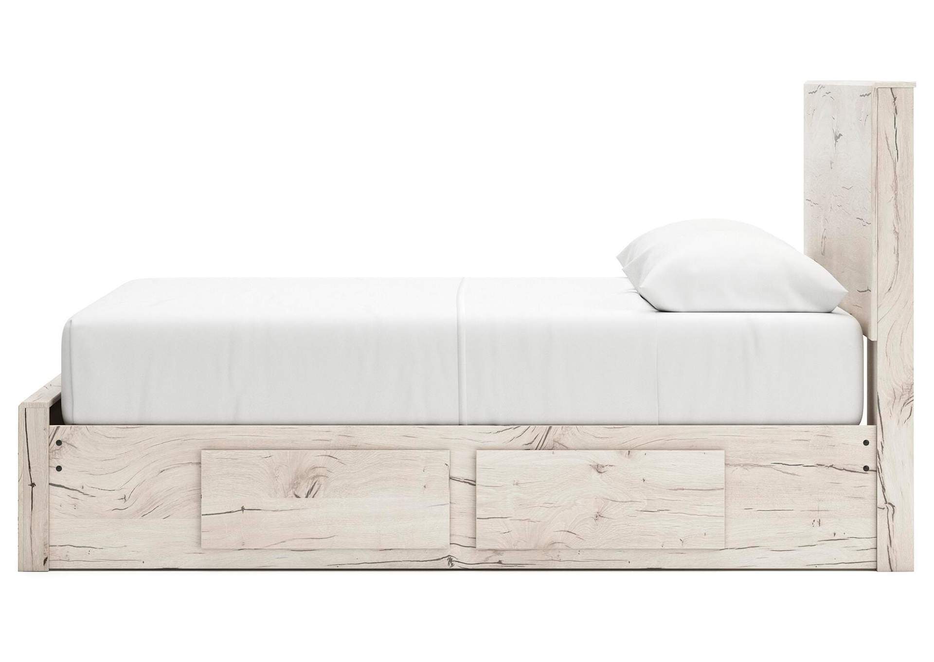 Lawroy Queen Panel Storage Bed, Dresser, Mirror, Chest and Nightstand image 6