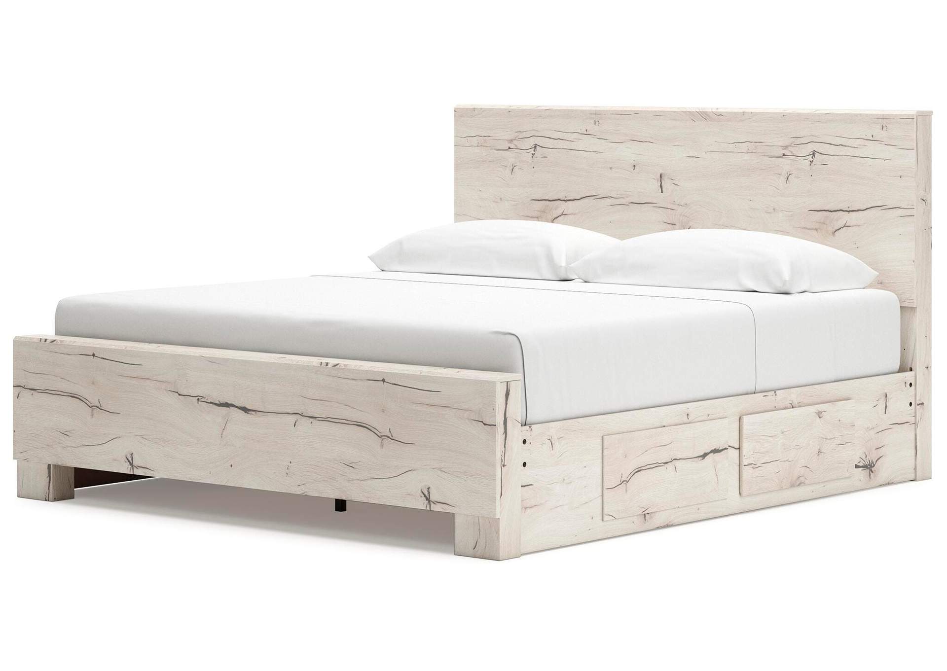 Lawroy King Panel Bed with Storage, Dresser, Mirror, Chest and Nightstand image 20