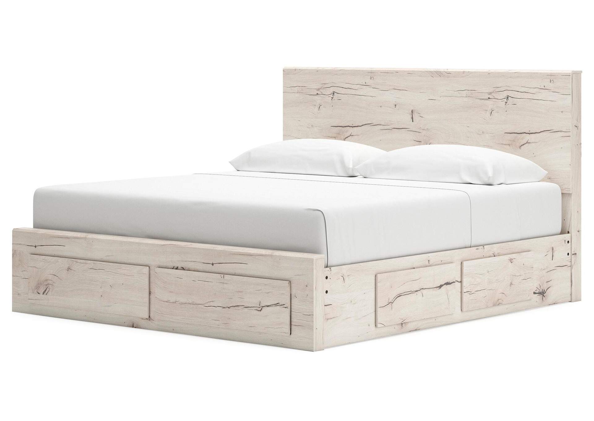 Lawroy King Panel Storage Bed, Dresser, Mirror and Nightstand image 17