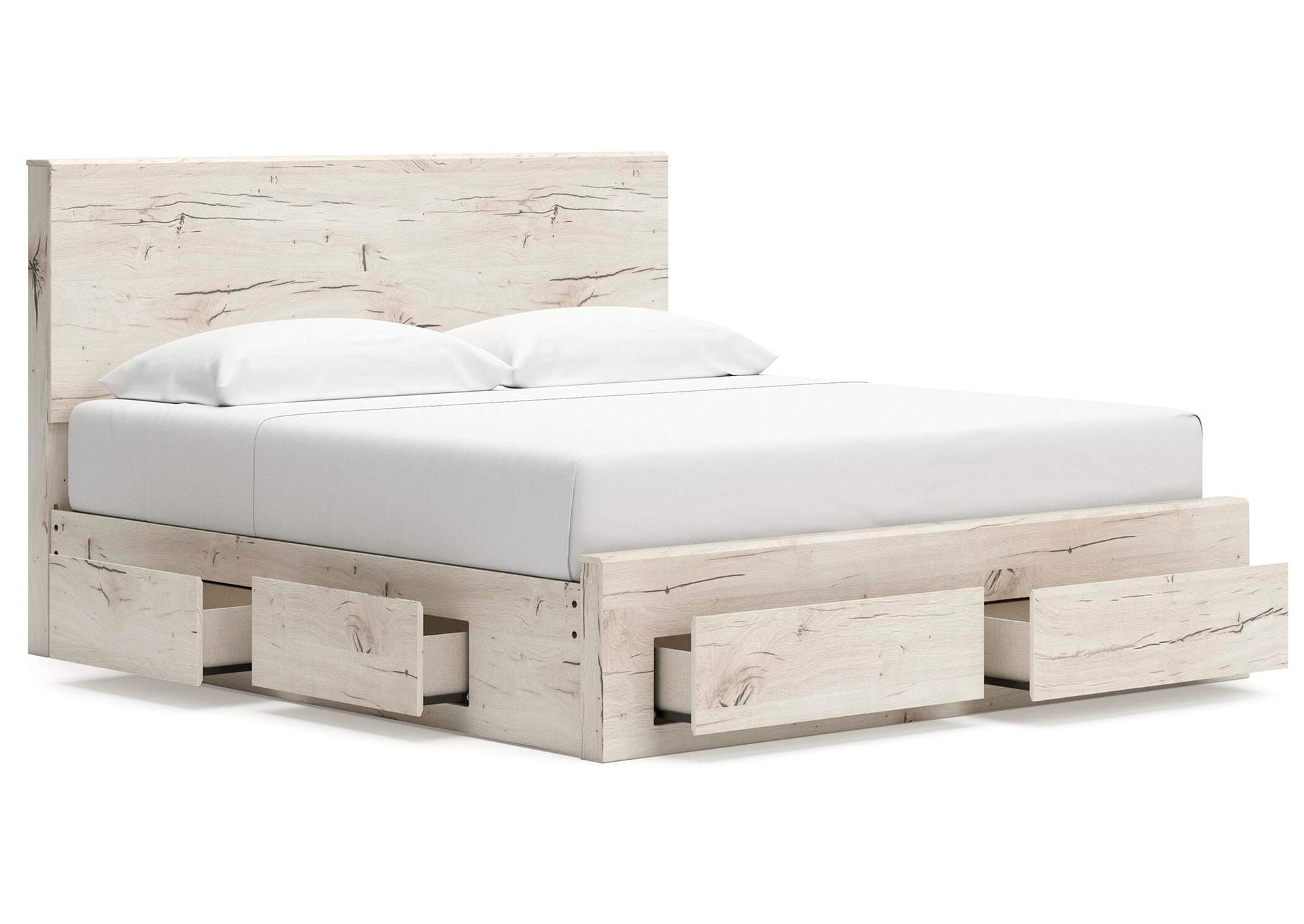 Lawroy King Panel Storage Bed, Dresser, Mirror and Nightstand image 25