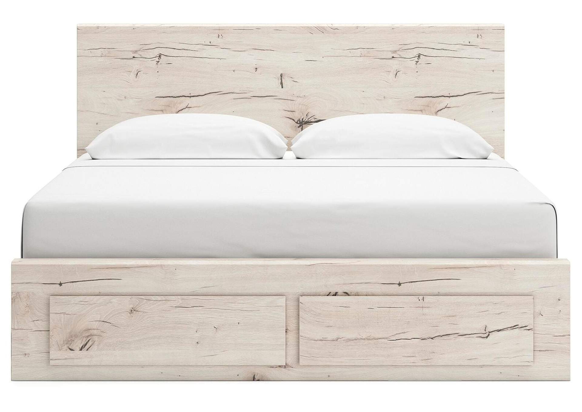Lawroy King Panel Storage Bed, Dresser, Mirror and Nightstand image 28