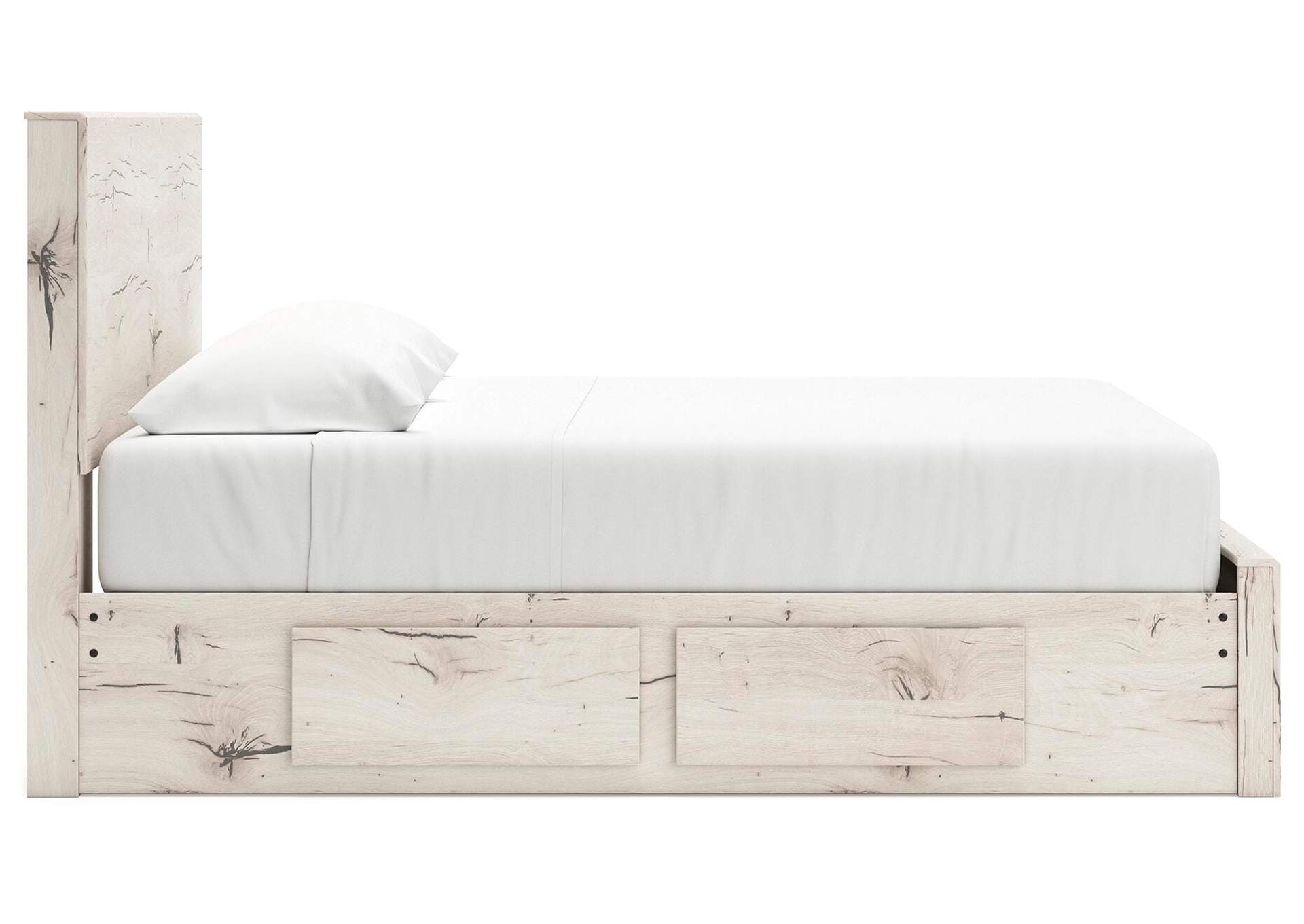 Lawroy King Panel Storage Bed, Dresser, Mirror and Nightstand image 23