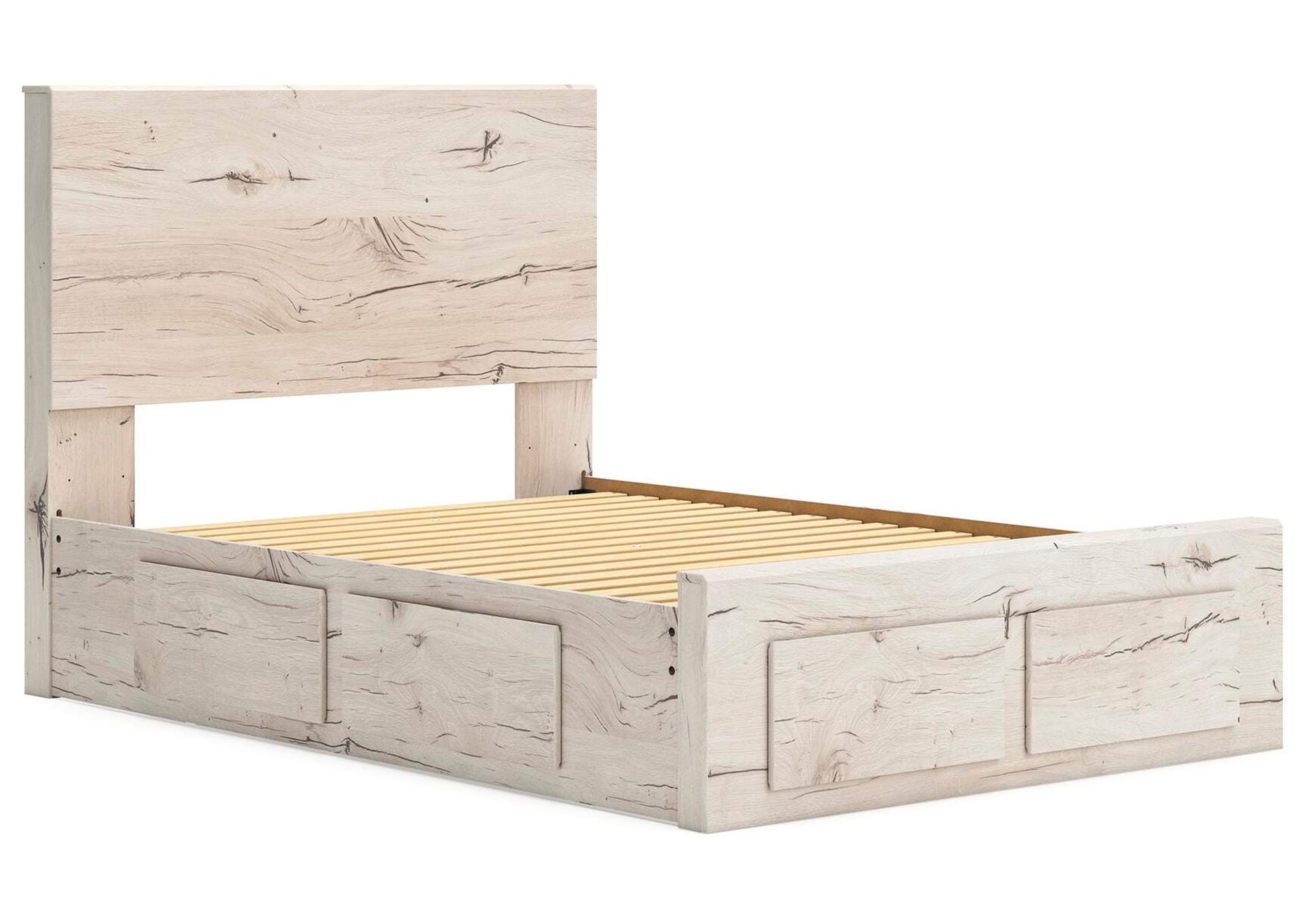 Lawroy Full Panel Storage Bed, Dresser and Mirror image 7