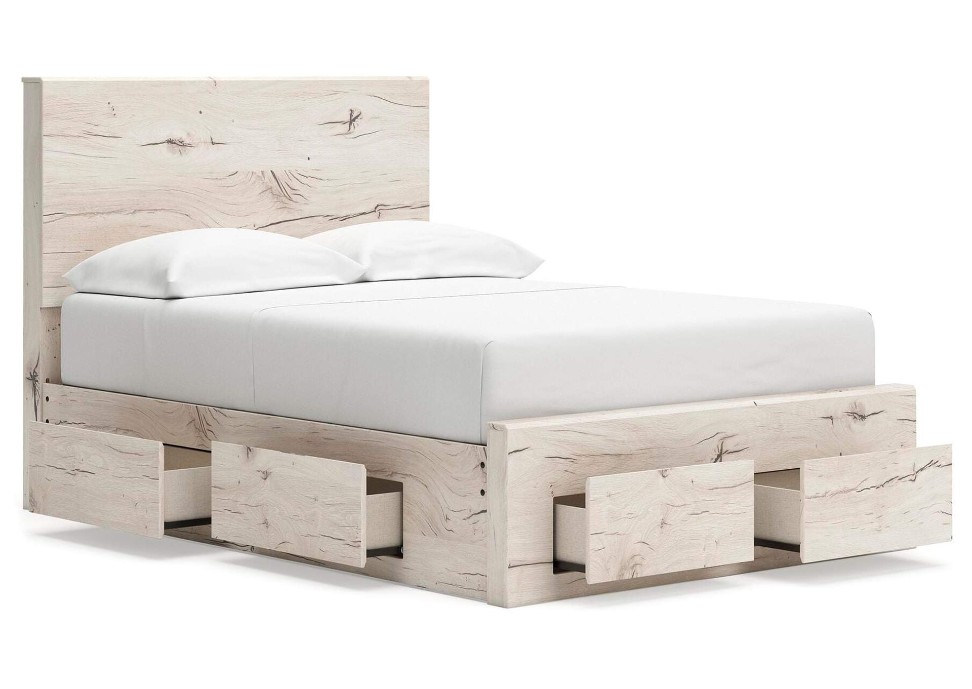 Lawroy Full Panel Storage Bed, Dresser and Mirror image 19