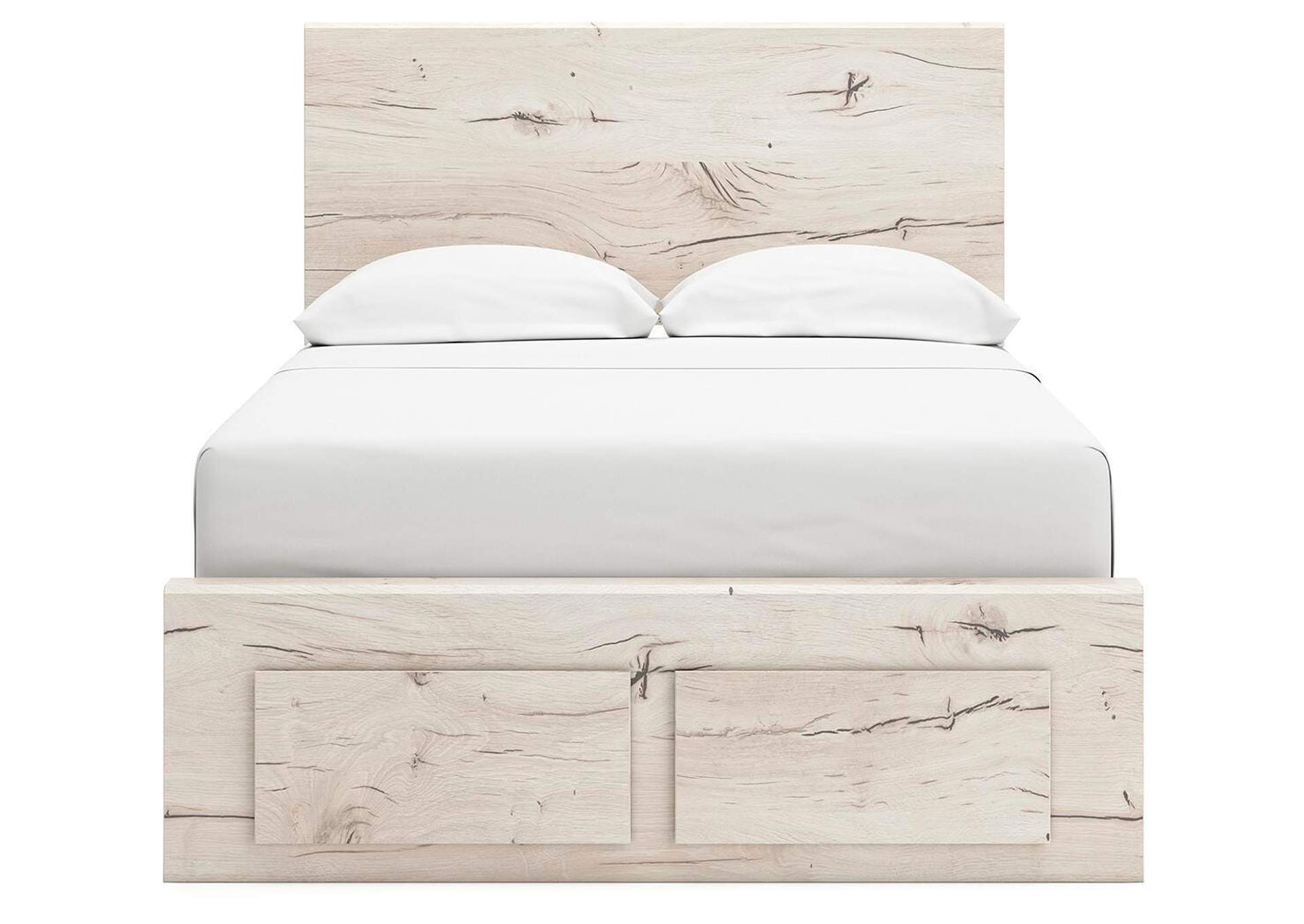 Lawroy Full Panel Storage Bed, Dresser and Mirror image 15