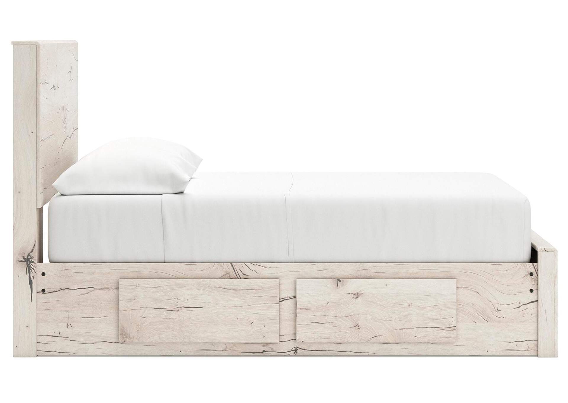 Lawroy Full Panel Storage Bed, Dresser and Mirror image 13