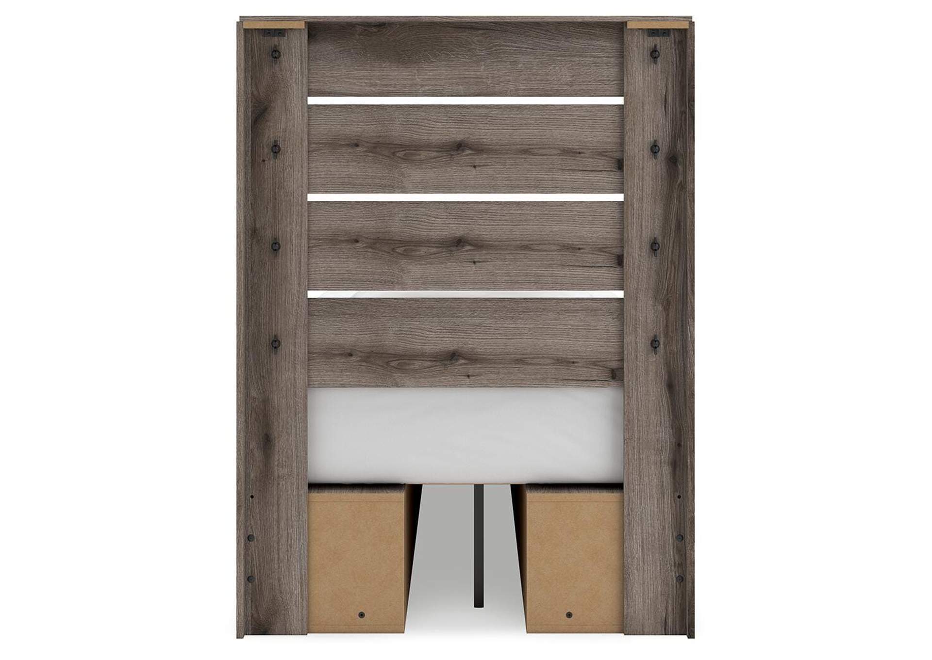 Urbanoore Twin Panel Bed with Storage, Dresser, Mirror and Chest image 5