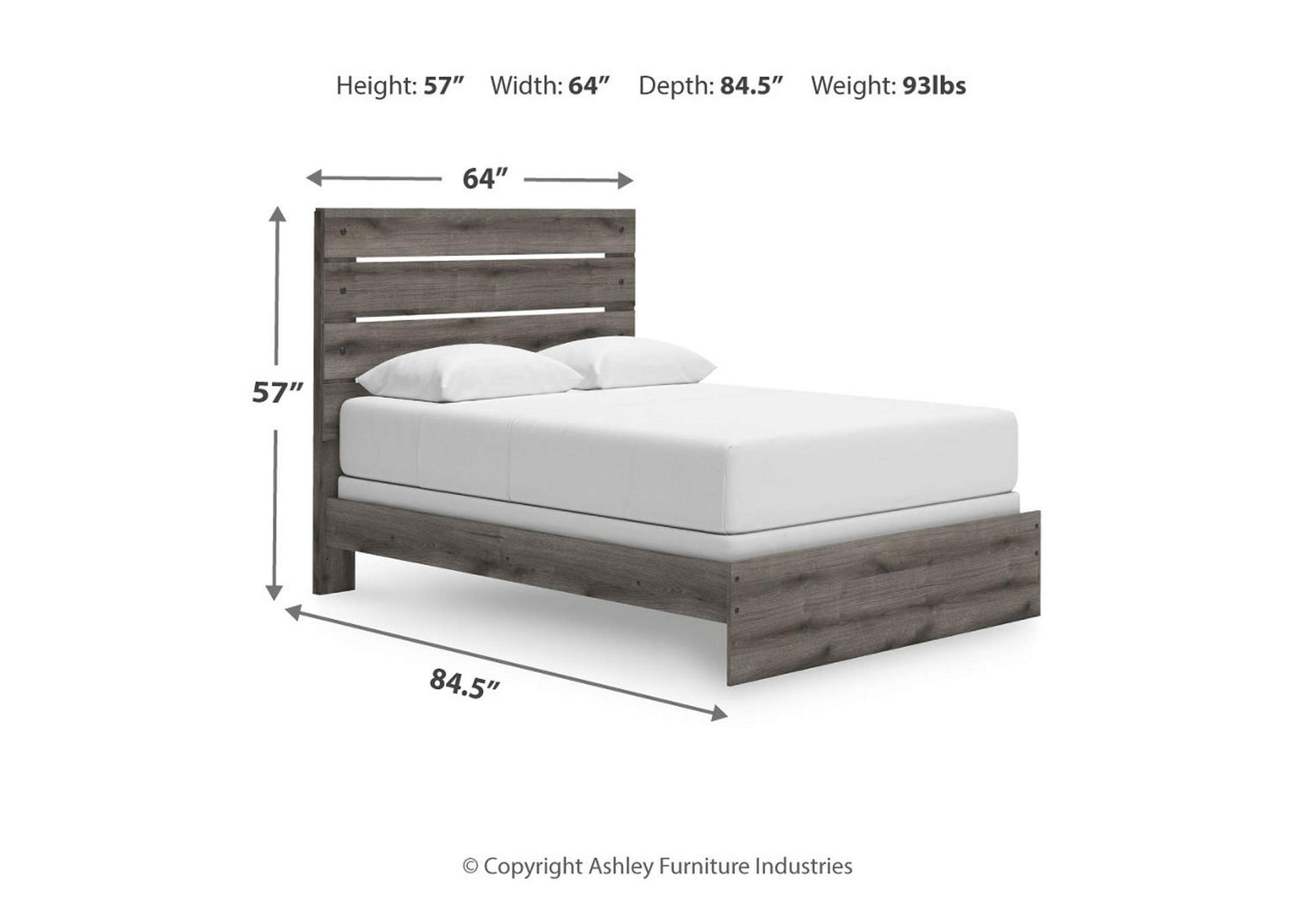 Urbanoore Queen Panel Bed with Mirrored Dresser and Nightstand image 32
