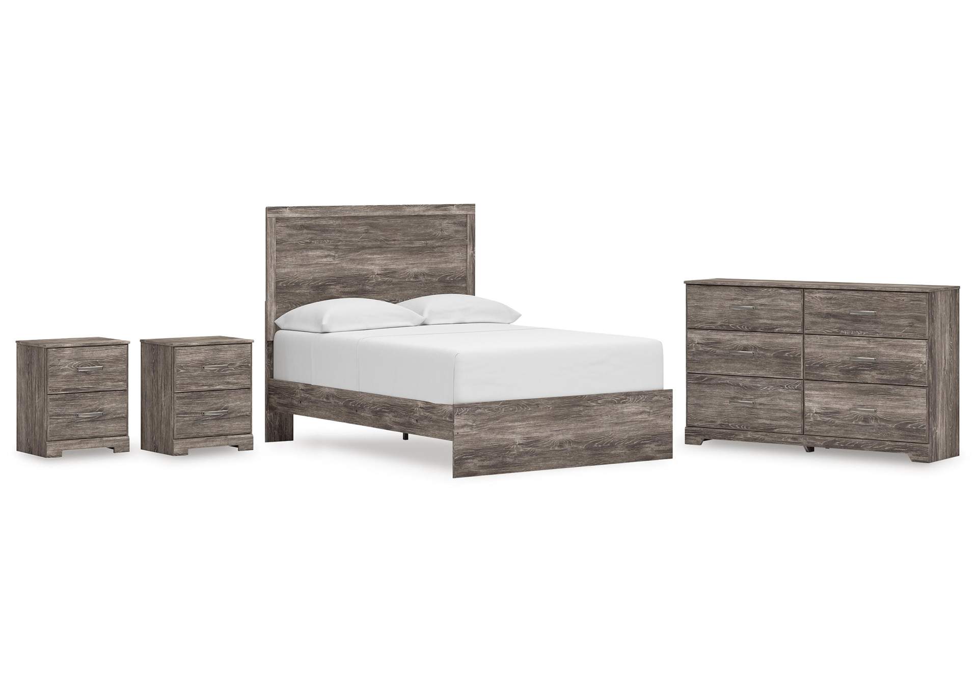 Ralinksi Full Panel Bed, Dresser and 2 Nightstands image 1