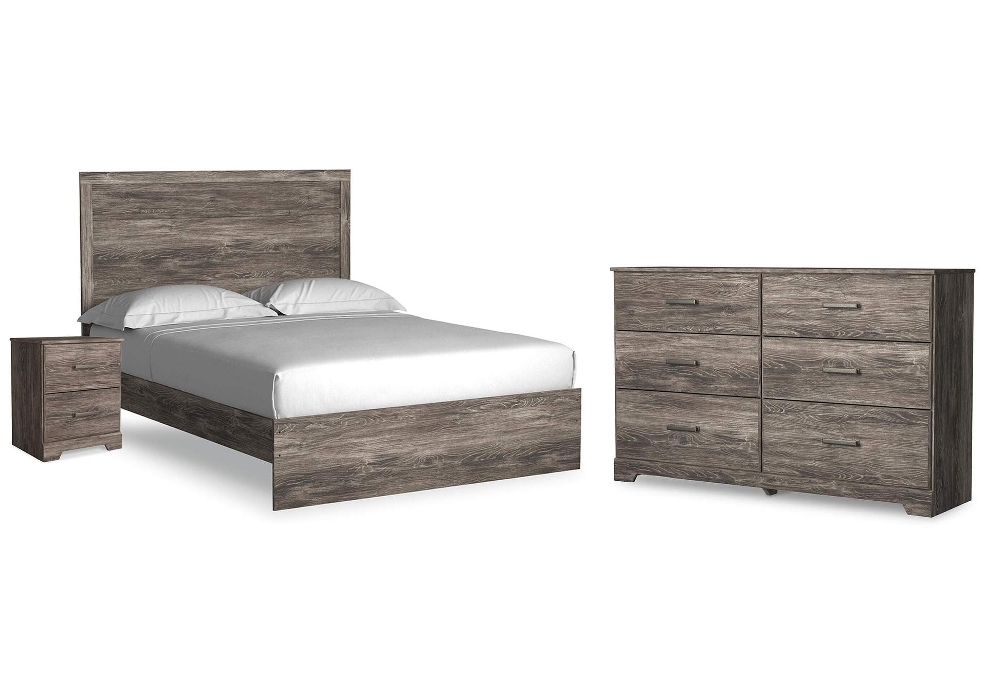 Ralinksi Queen Panel Bed with Dresser and Nightstand image 1