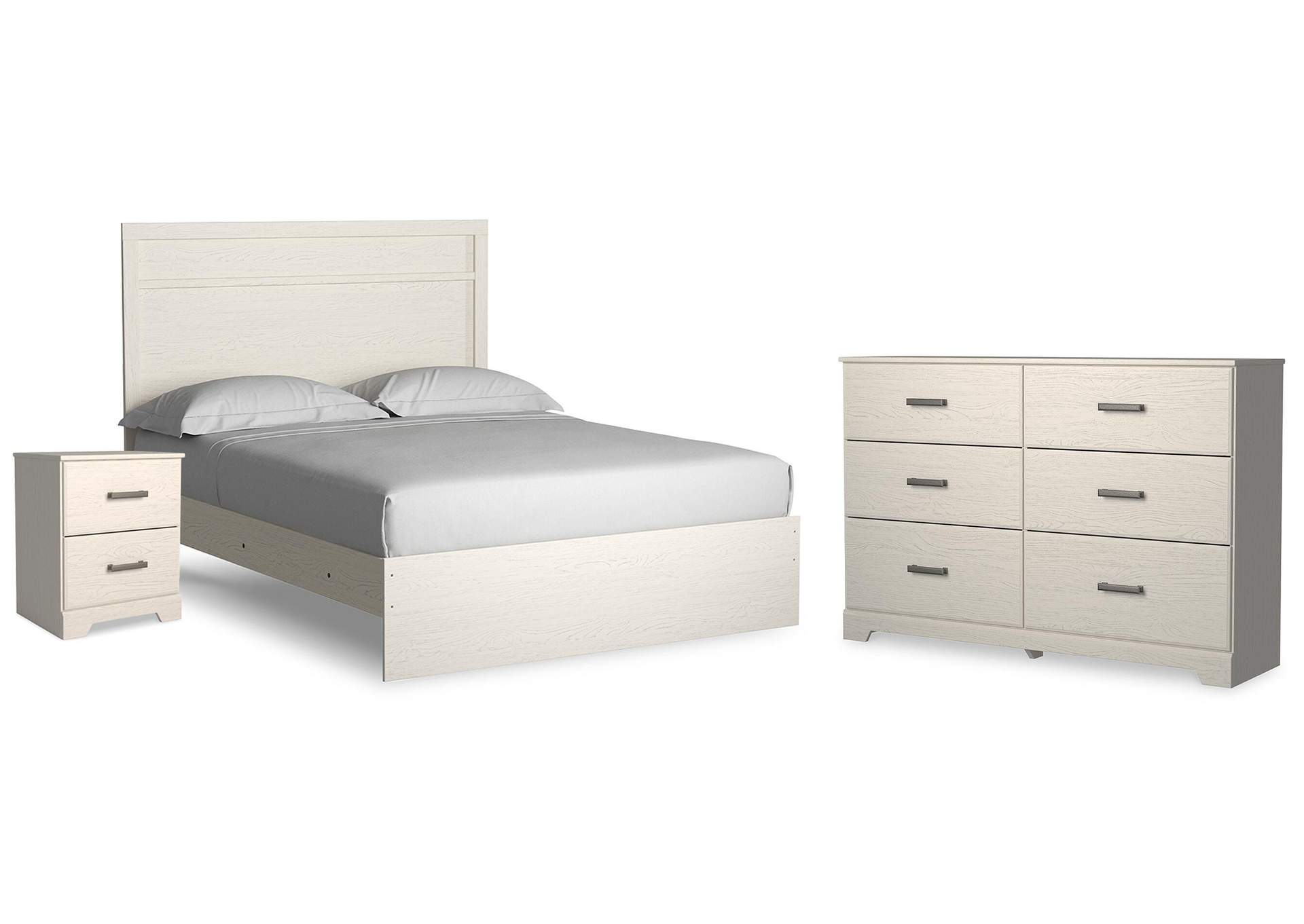 Stelsie Queen Panel Bed with Dresser and Nightstand image 1