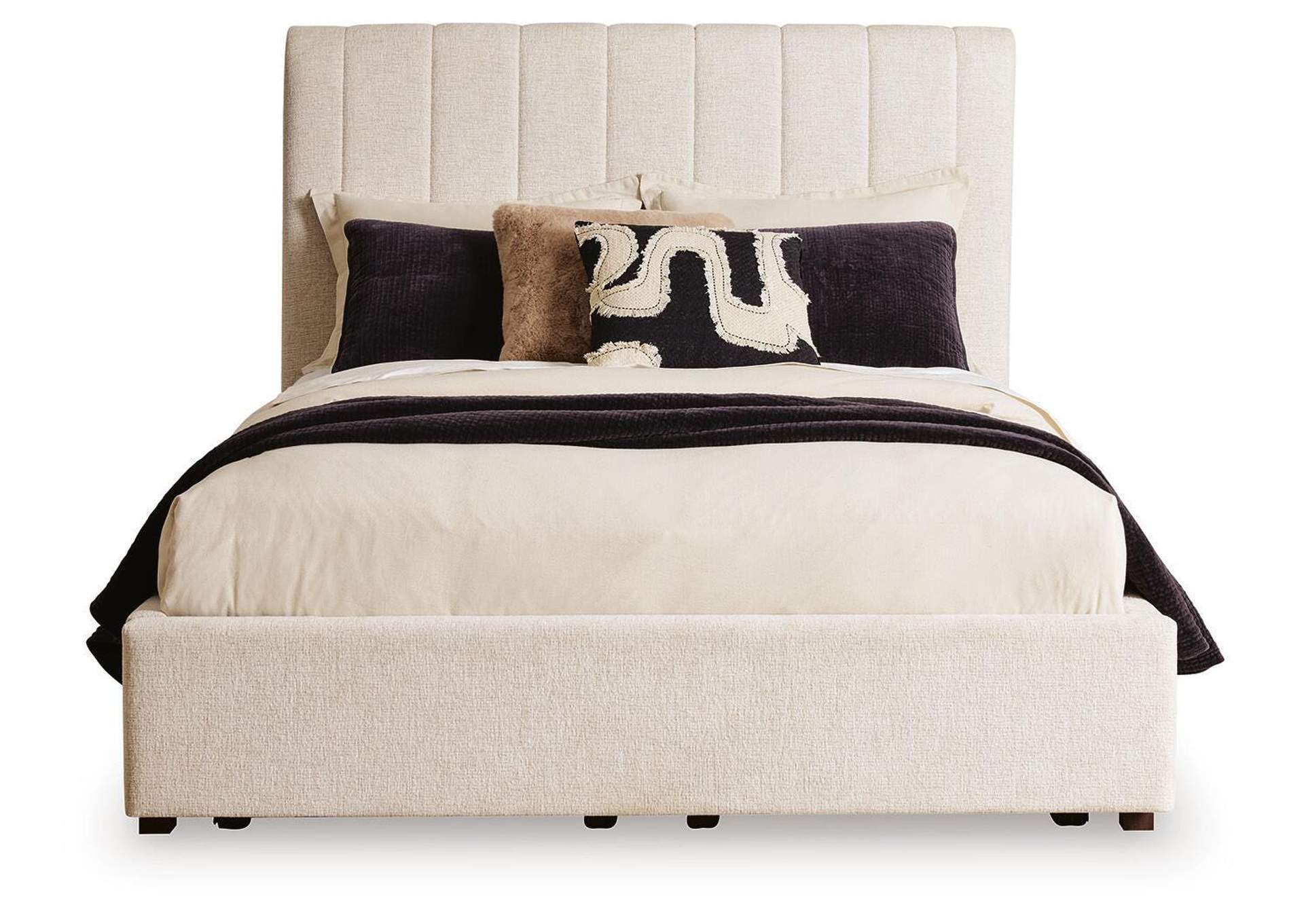 Shoralli Queen Upholstered Storage Bed image 3