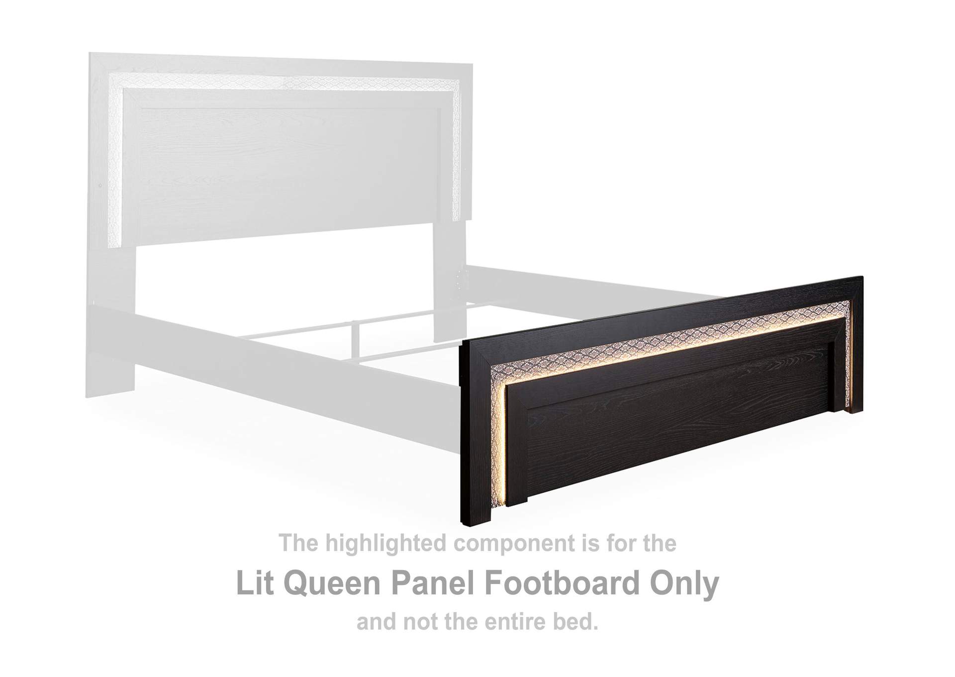 Shoralli Queen Panel Platform Bed image 2