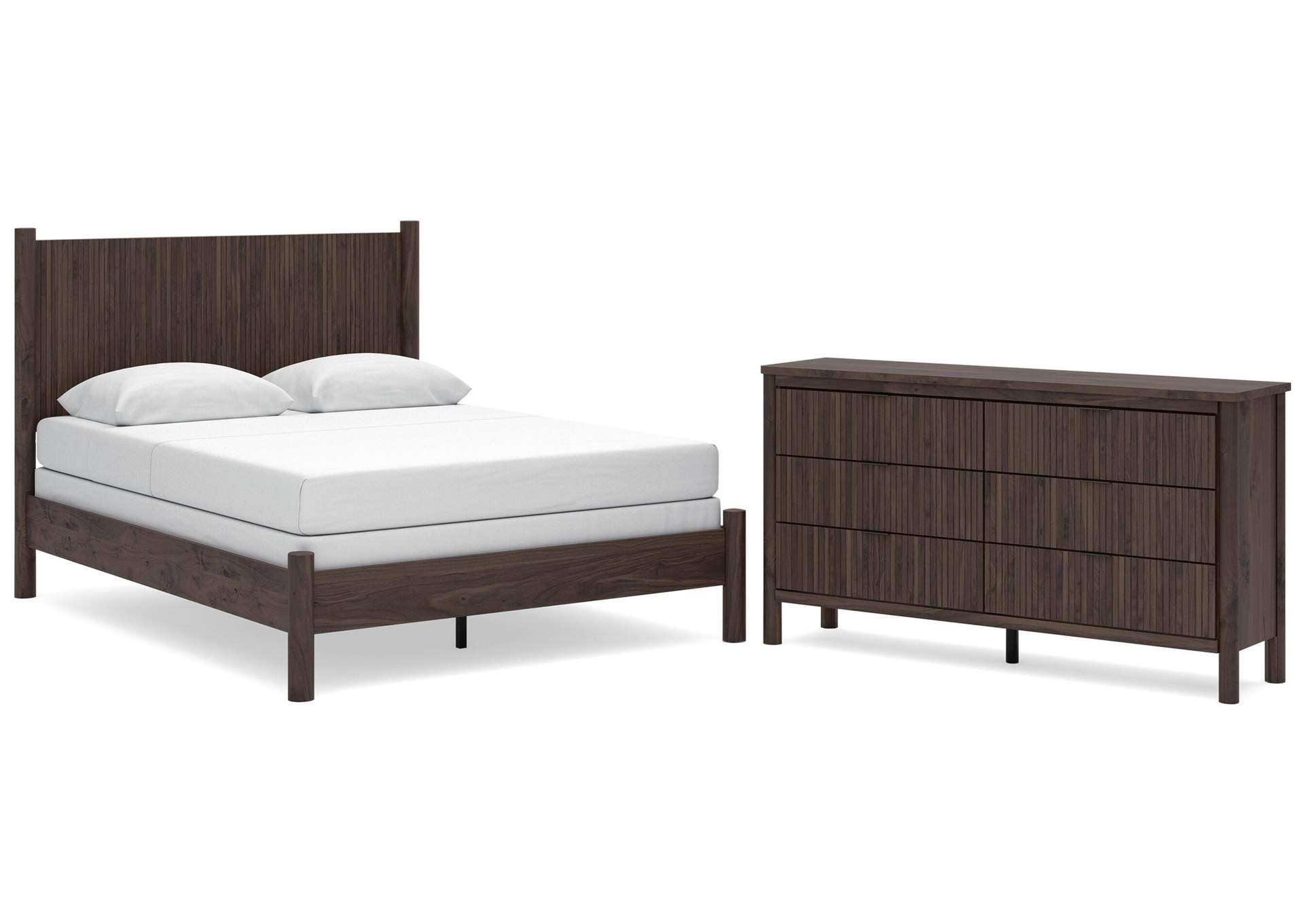 Cadmori Queen Panel Bed and Dresser image 1
