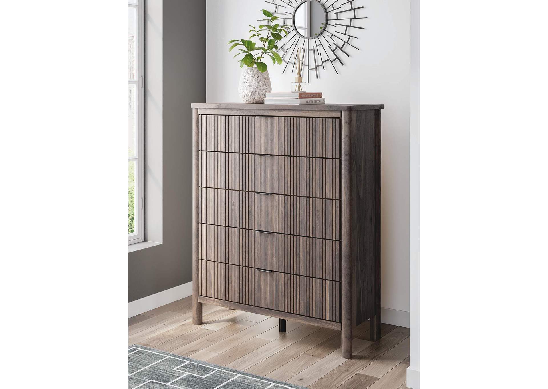 Cadmori King Panel Bed, Chest and  Nightstand image 5