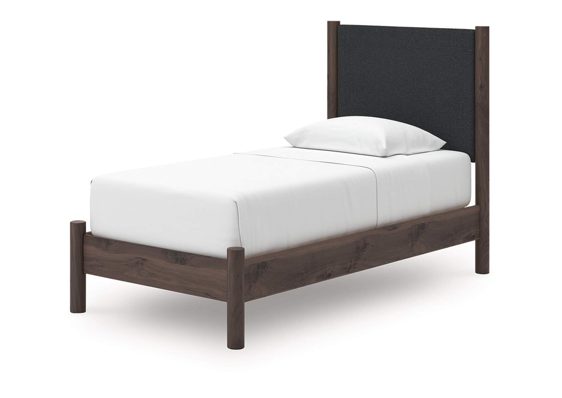 Pamytta Twin Upholstered Panel Platform Bed image 4