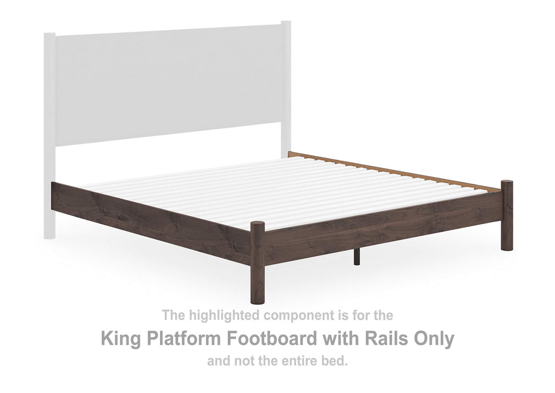 Pamytta King Upholstered Panel Platform Bed image 10